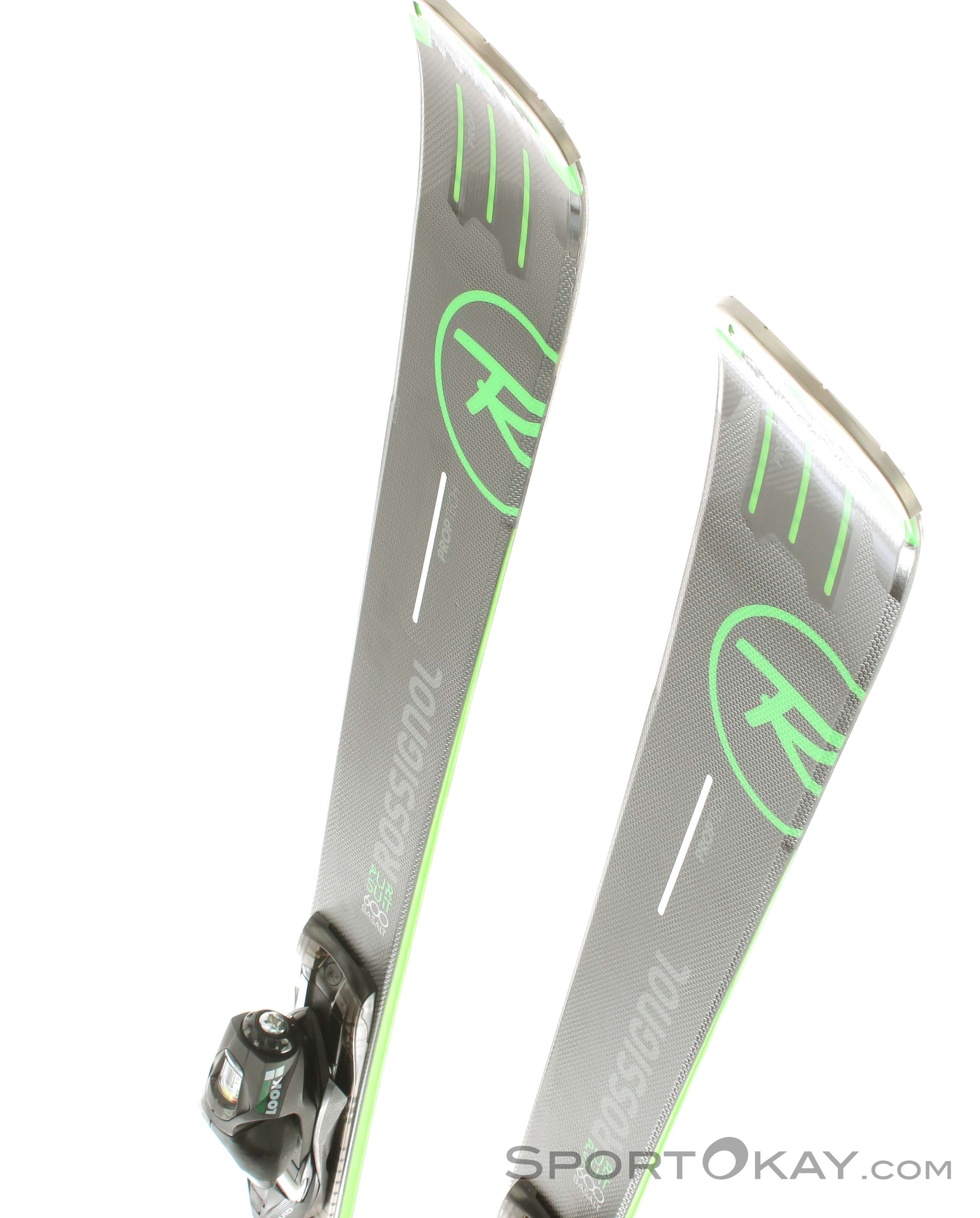 Rossignol Pursuit 600 Basalt Fluid + NX12 Fluid Ski Set 2017