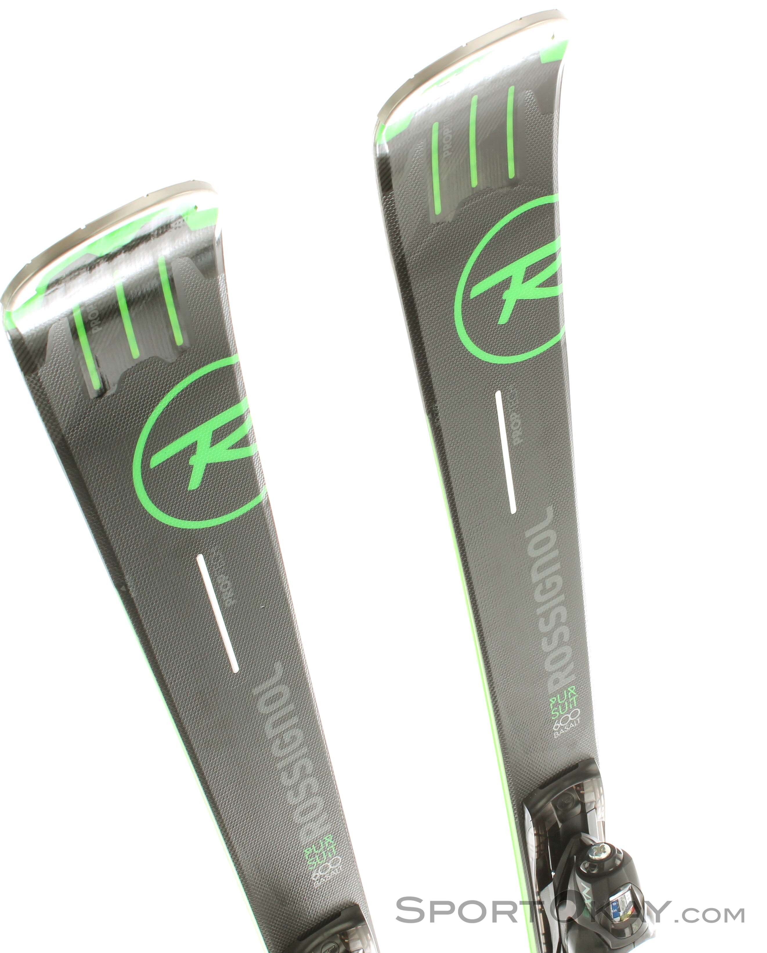 Rossignol Pursuit 600 Basalt Fluid + NX12 Fluid Ski Set 2017