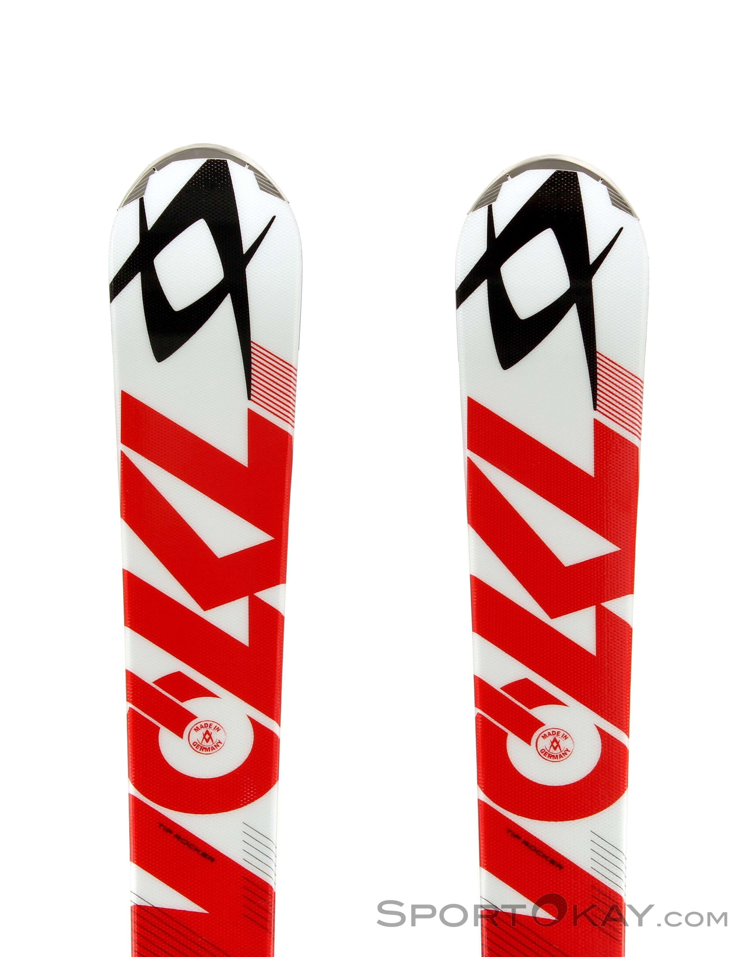 Völkl Racetiger SRC + xMotion 11.0 D Ski Set 2016 - Alpine Skis
