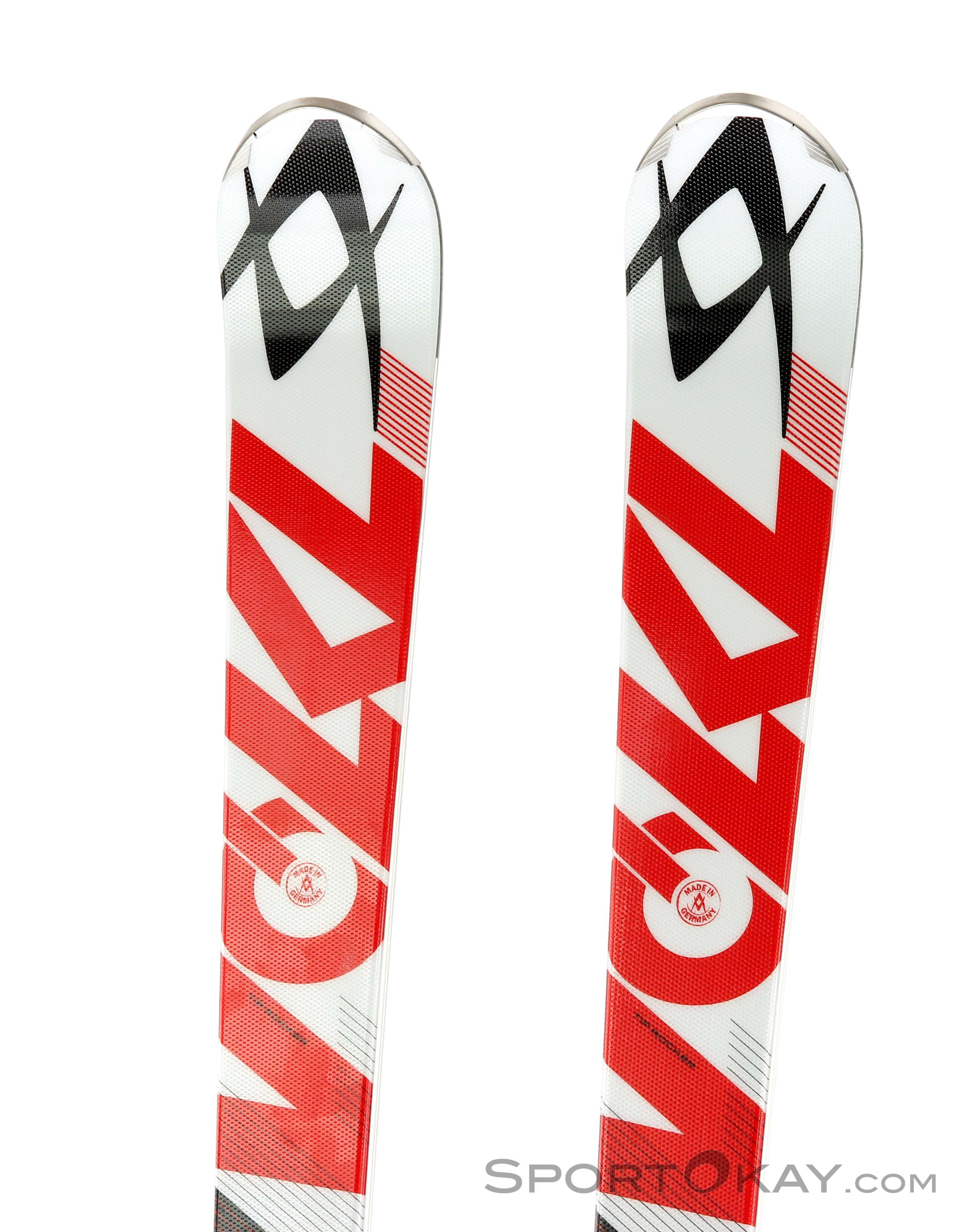 Völkl Racetiger SRC + xMotion 11.0 D Ski Set 2016 - Alpine Skis