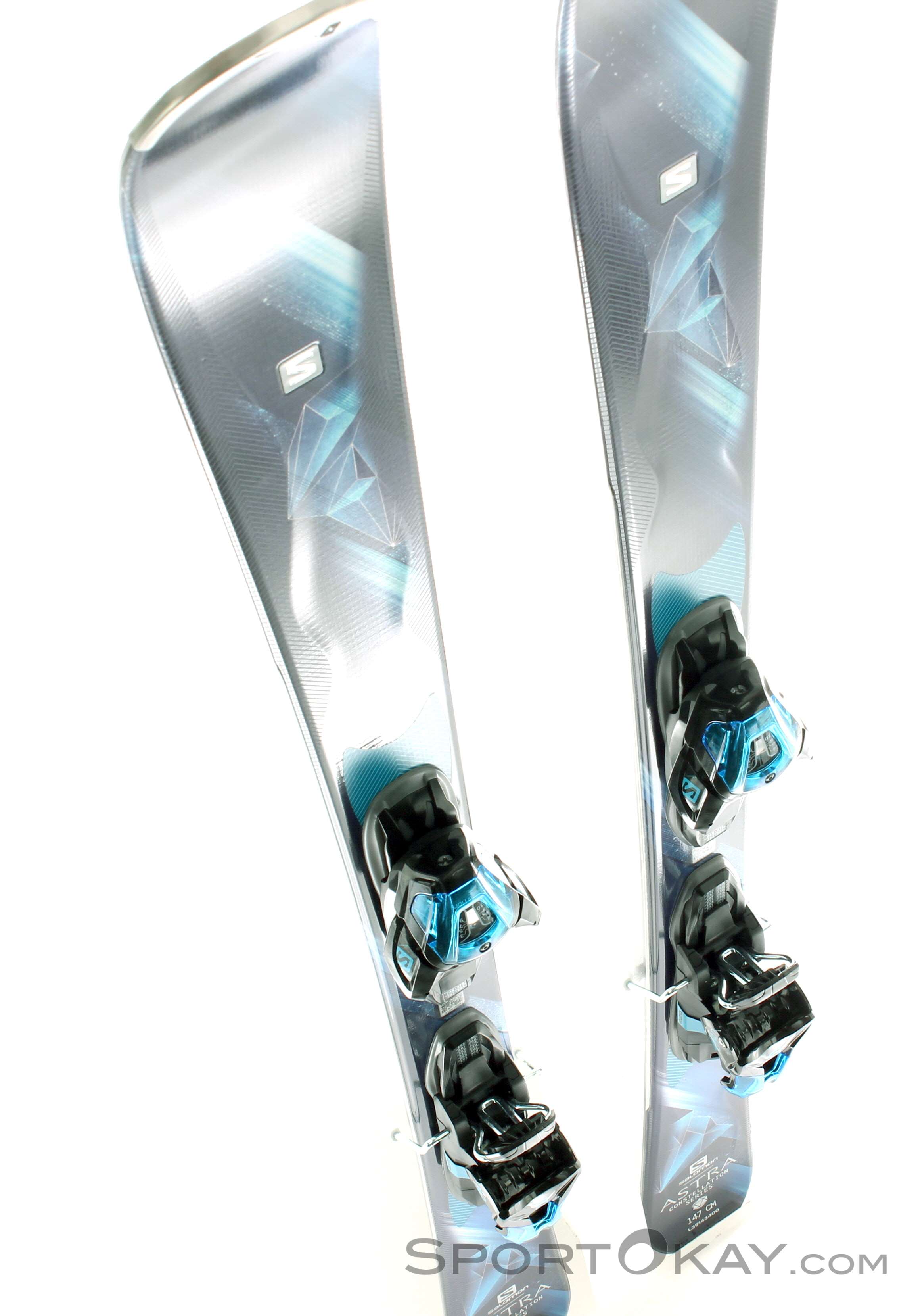 salomon astra skis e lithium 10 w bindings Salomon Astra + E Lithium 10 Womens Ski Set 2017 - Alpine Skis - Skis - Ski  & Freeride