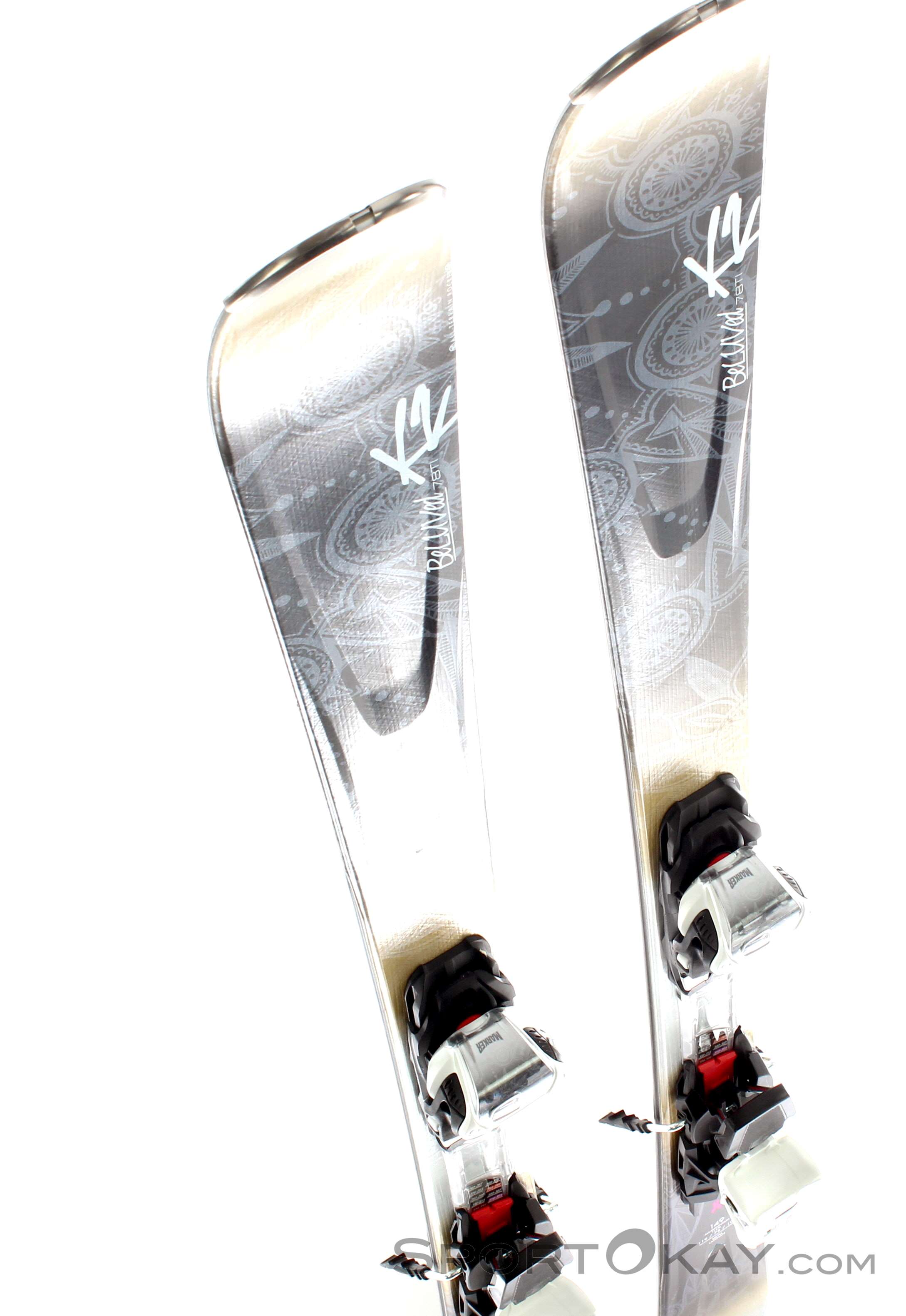k2 beluved 78ti womens skis NORDICA Women's Wild Belle 78 CA Stable Durable Maneuverable All Mountain Alpine Snow with TP2 Compact 10 FDT Bindings, Anthrazite K2 Beluved 78Ti (2016) -