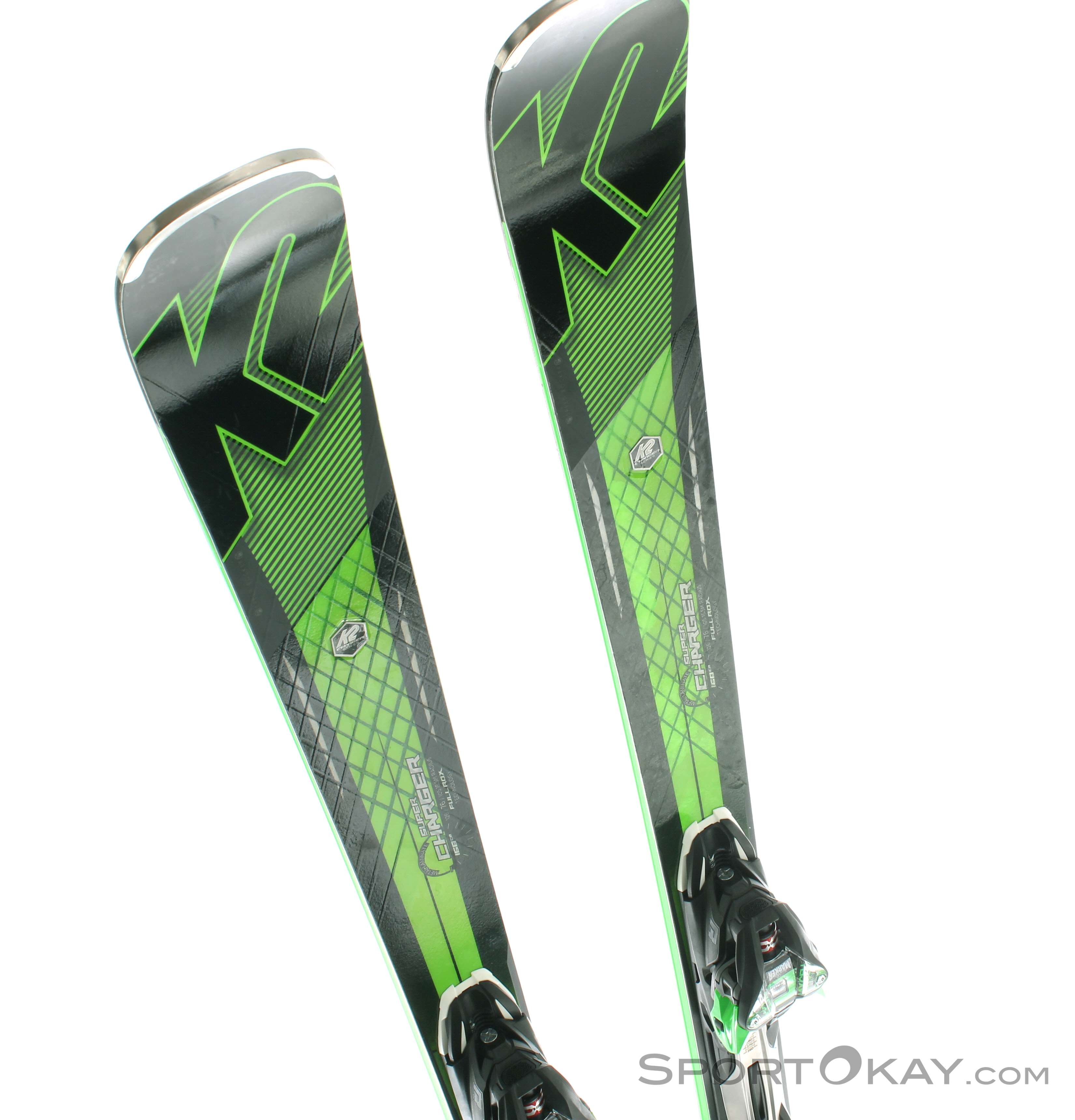 K2 Super Charger 76 + MXCell 12 Ski Set 2017 - Alpine Skis - Skis