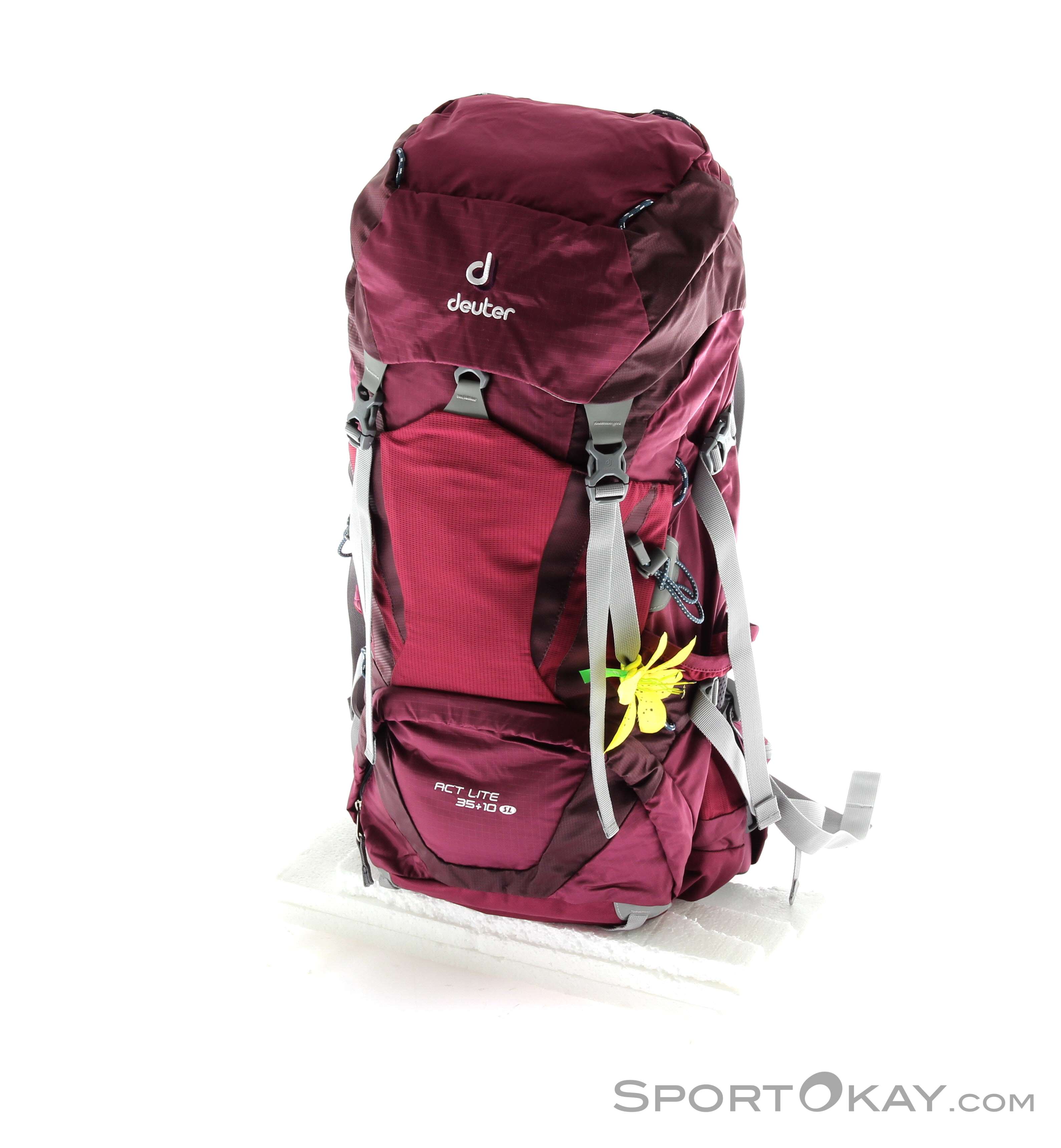 deuter act lite 35 10 sl backpack 35L Women's Trekking The Aircontact Lite 35+10 SL is made for ambitious trails and long days out Deuter Aircontact Lite 35+10 SL