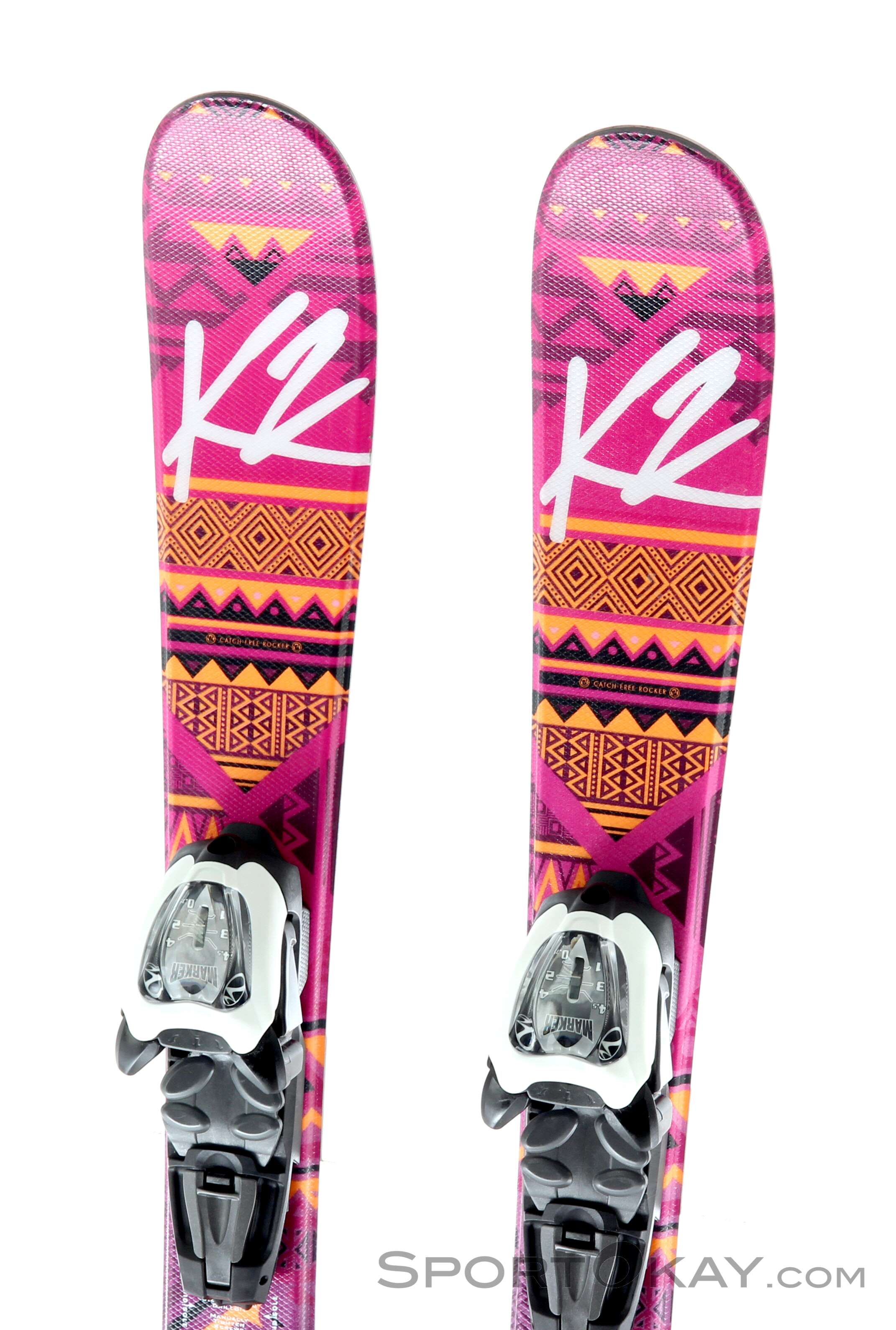 2017 k2 girls skis K2 Luv Bug + Fastrack 2 4.5 Girls Ski Set 2017 - Alpine Skis - Skis - Ski &  Freeride