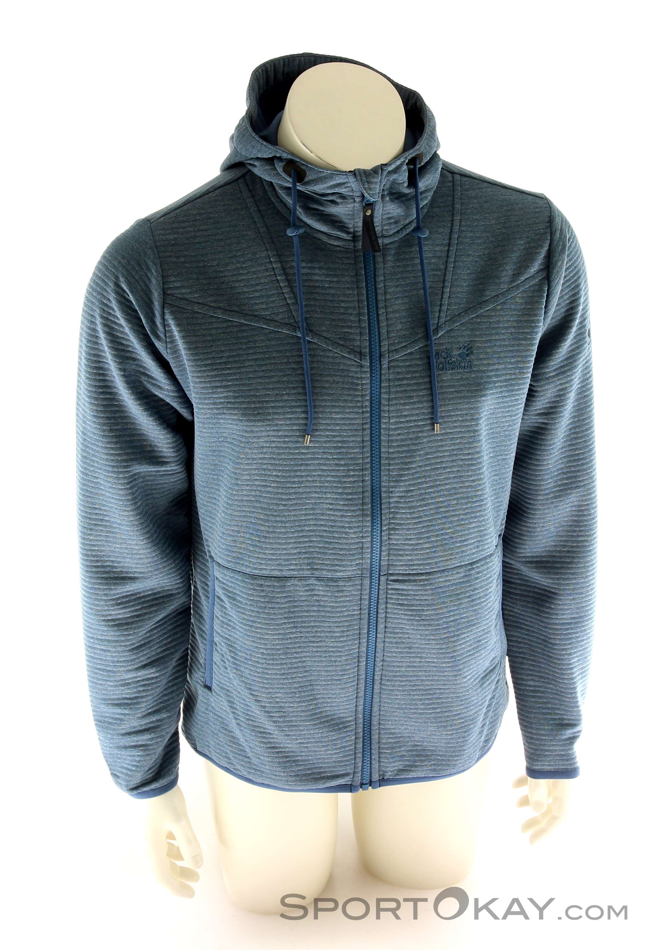 Jack Wolfskin Tongari Hood Mens Outdoor Sweater Sweaters