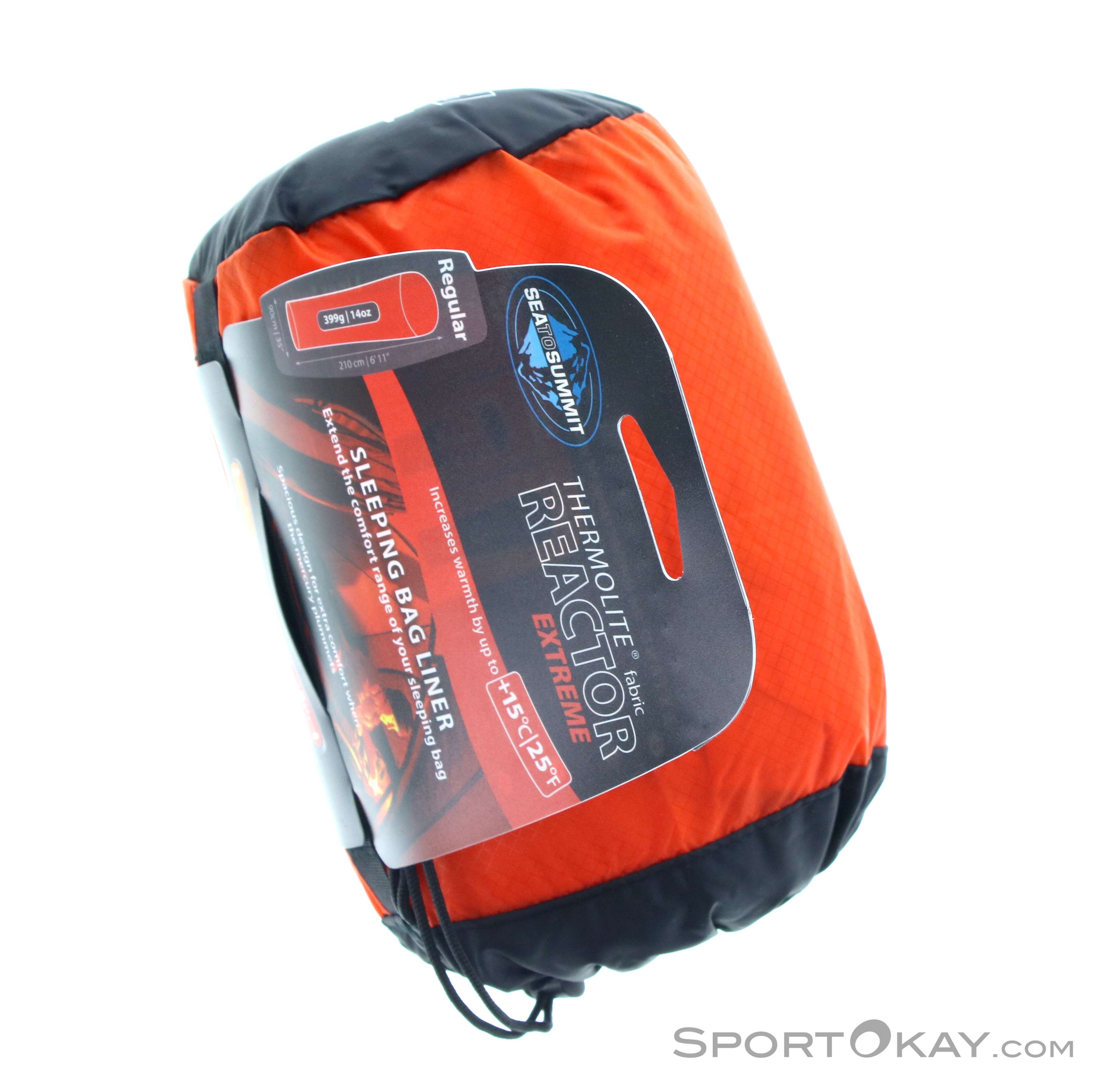 アウトドア寝具 Sea to Summit Thermolite REACTOR EXTREME Thermolite Reactor Extreme Liner – Half-Moon Outfitters