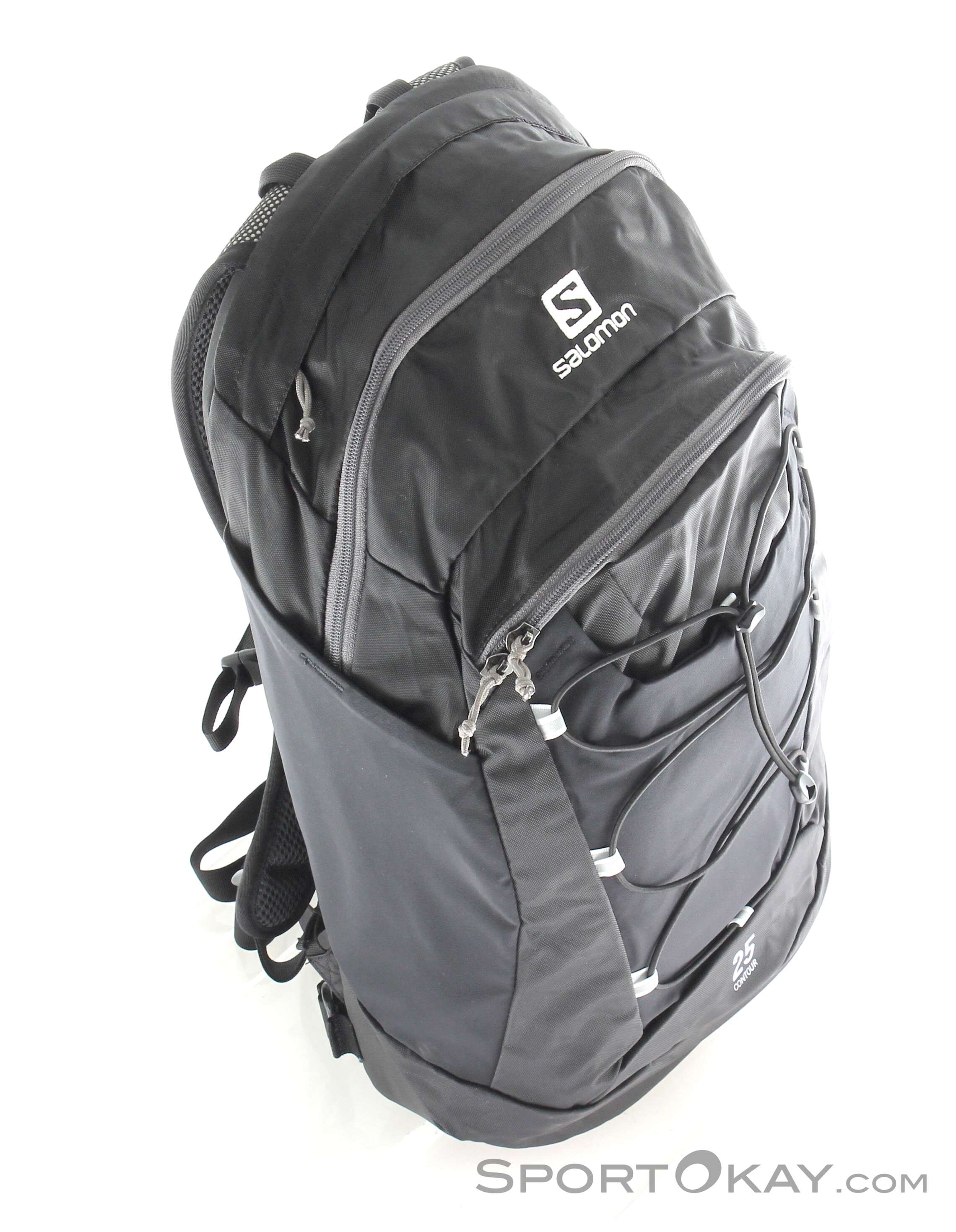 salomon CONTOUR 25L ブラックバックパック Salomon Contour 25l Backpack - Backpacks - Backpacks