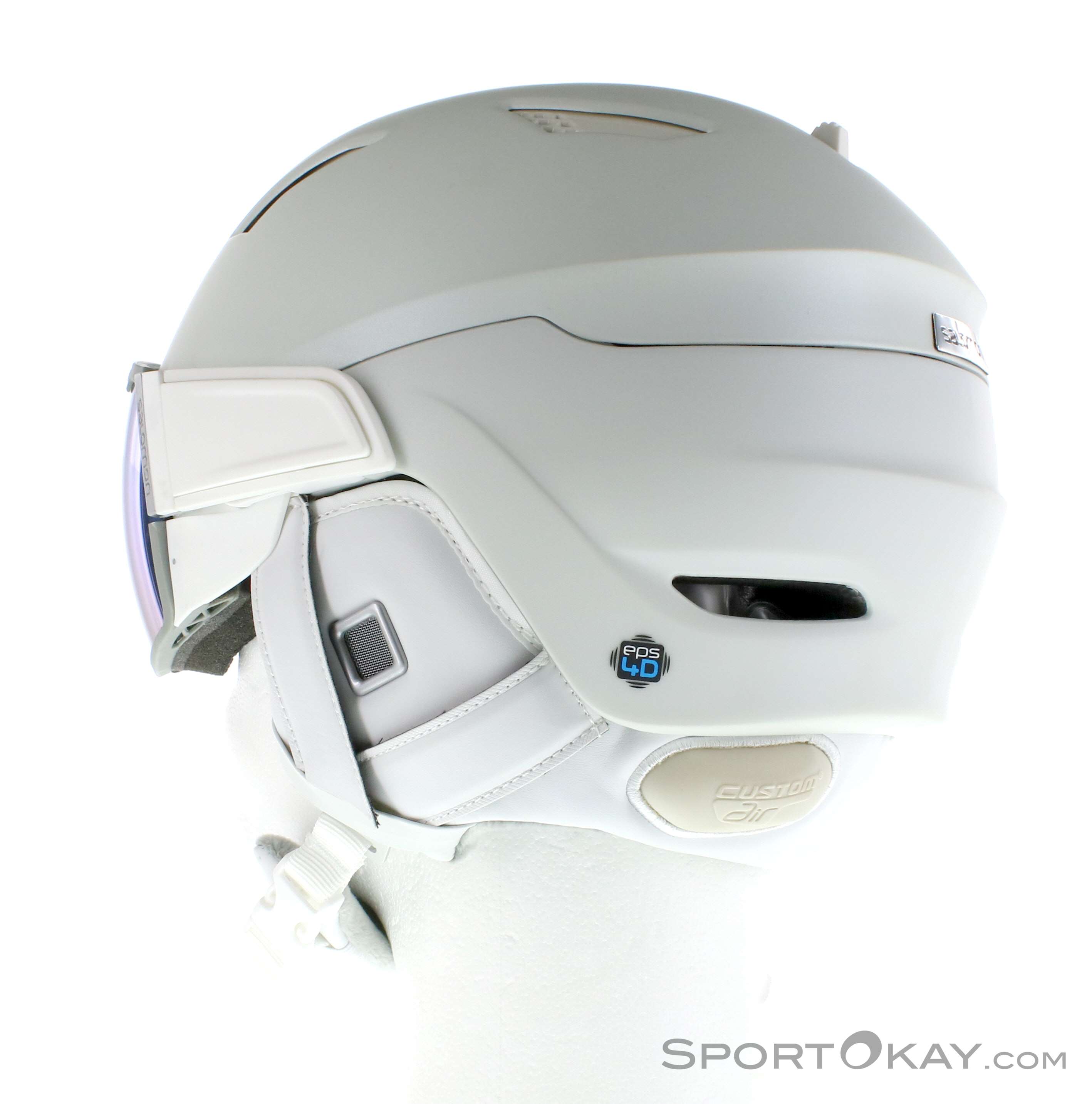 salomon air pump ski helmet Husk Pro With an elegant black design Salomon Driver+ Photochromic Visor -