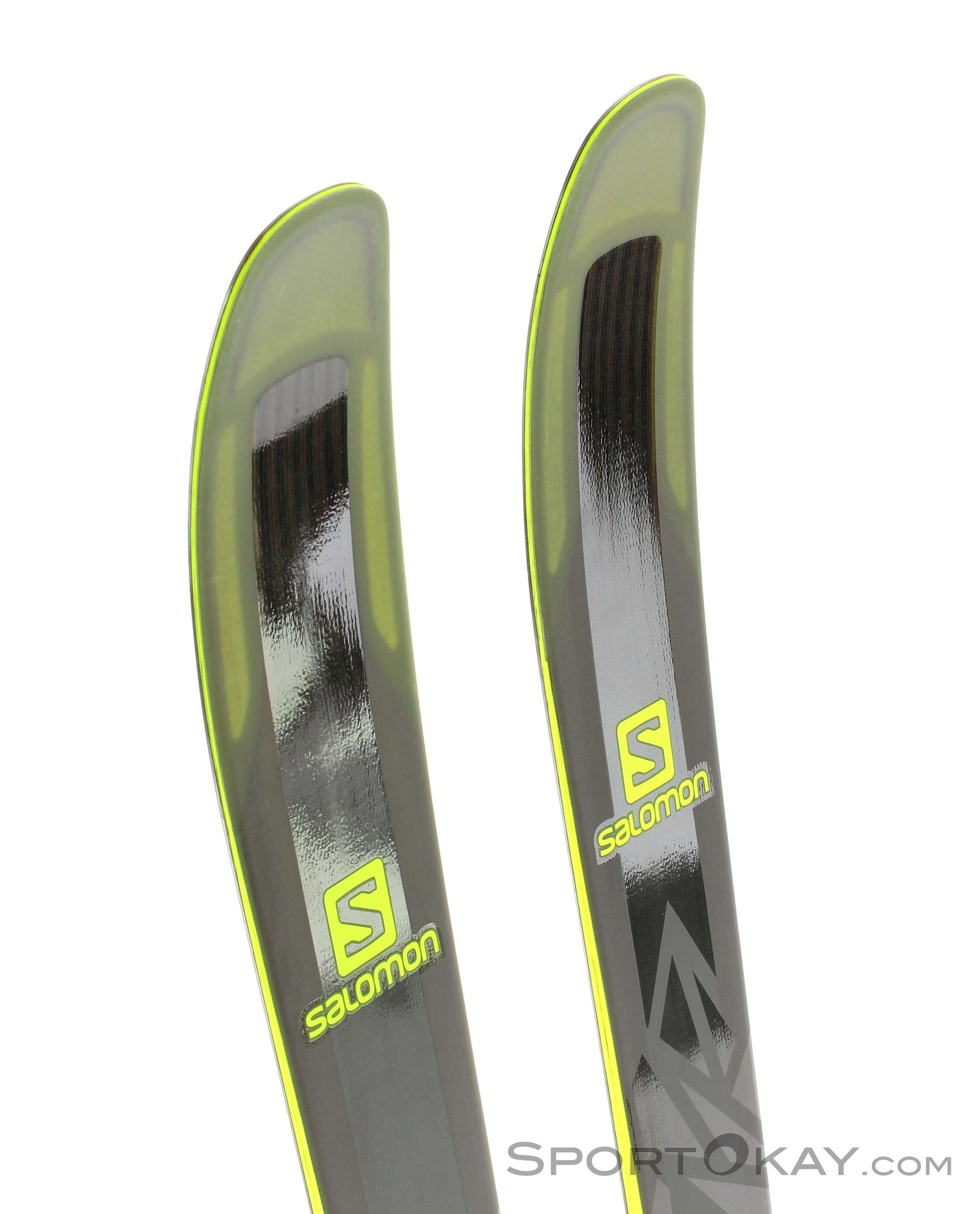 2018 salomon skis QST 98 2024 suiting young skiers keen to explore the whole mountain. Skis Used Salomon Qst 99