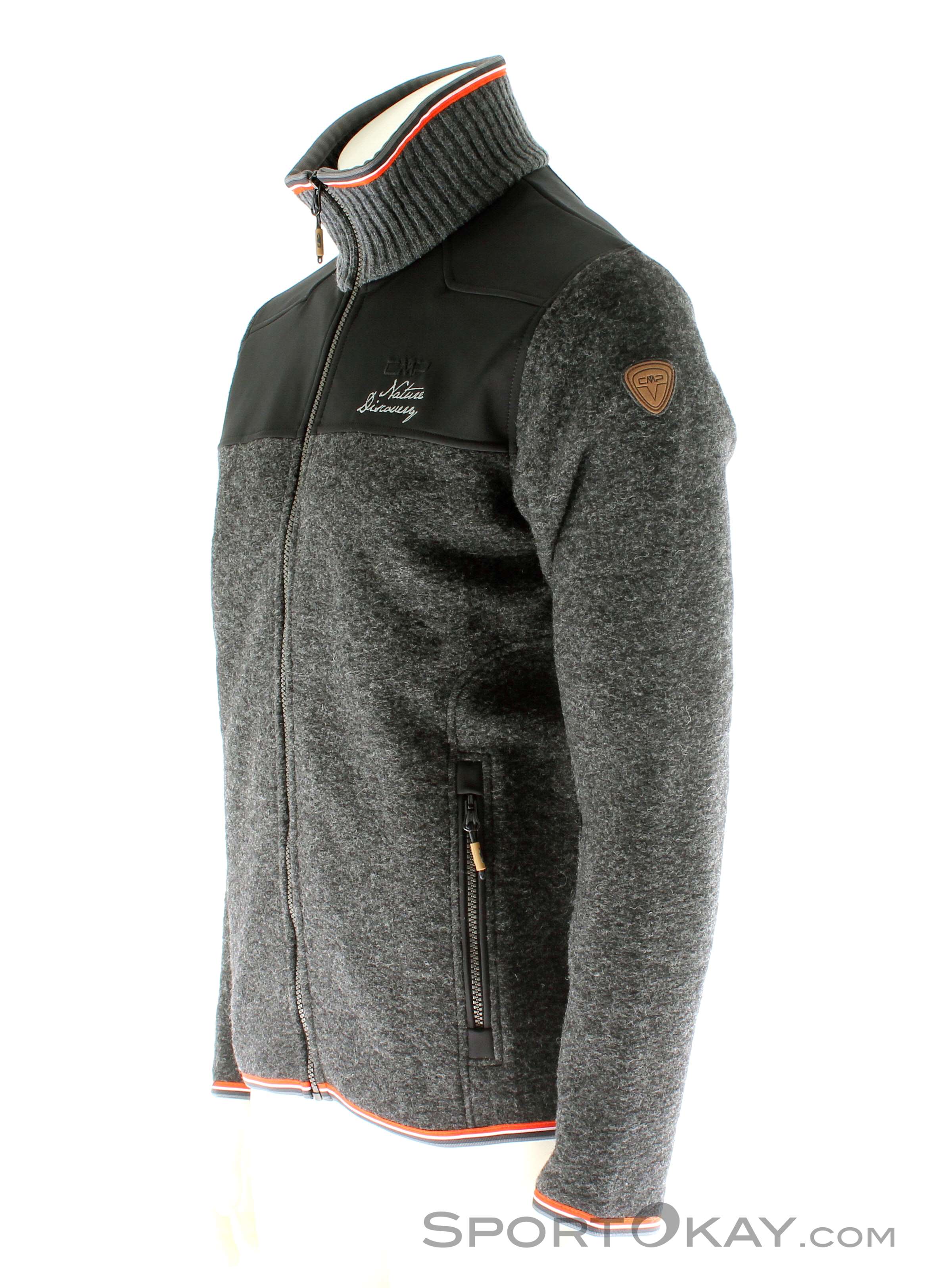 CMP Wooltech Mens Outdoor Sweater Sweaters Outdoor Clothing