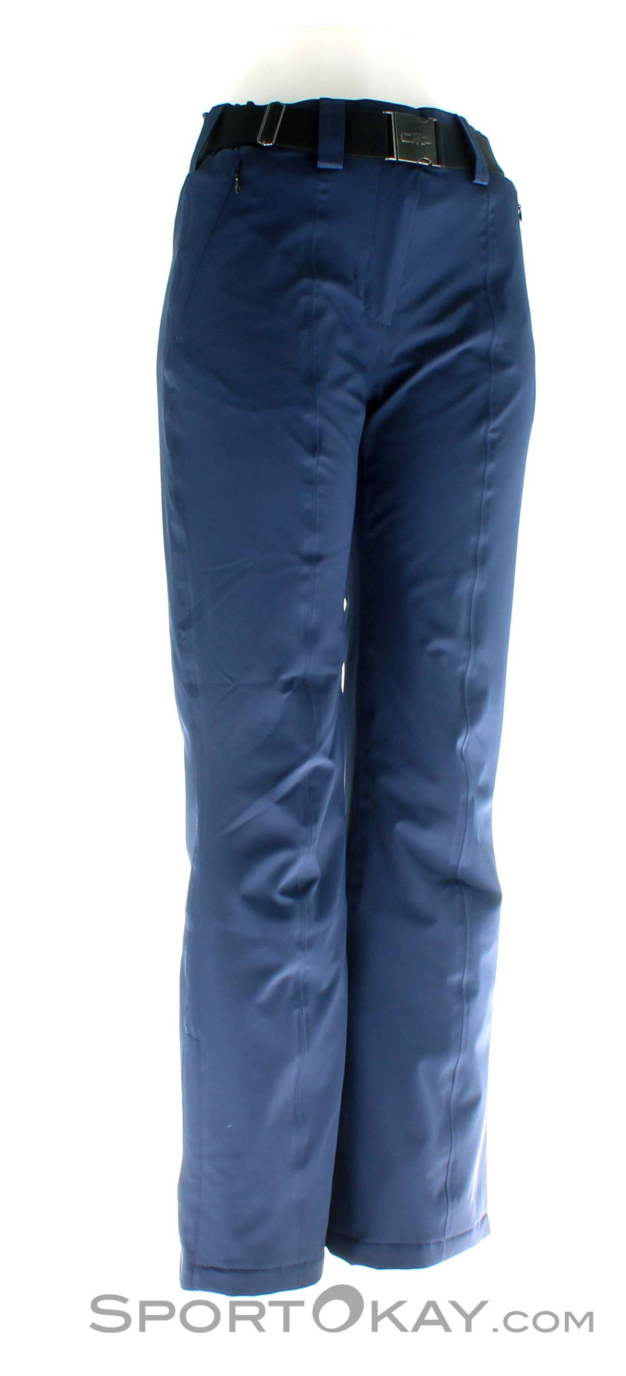 CMP Pantaloni Sci Donna - Twill Impermeabile Con Imbottitura Feel Warm Flat, Cuciture Nastro