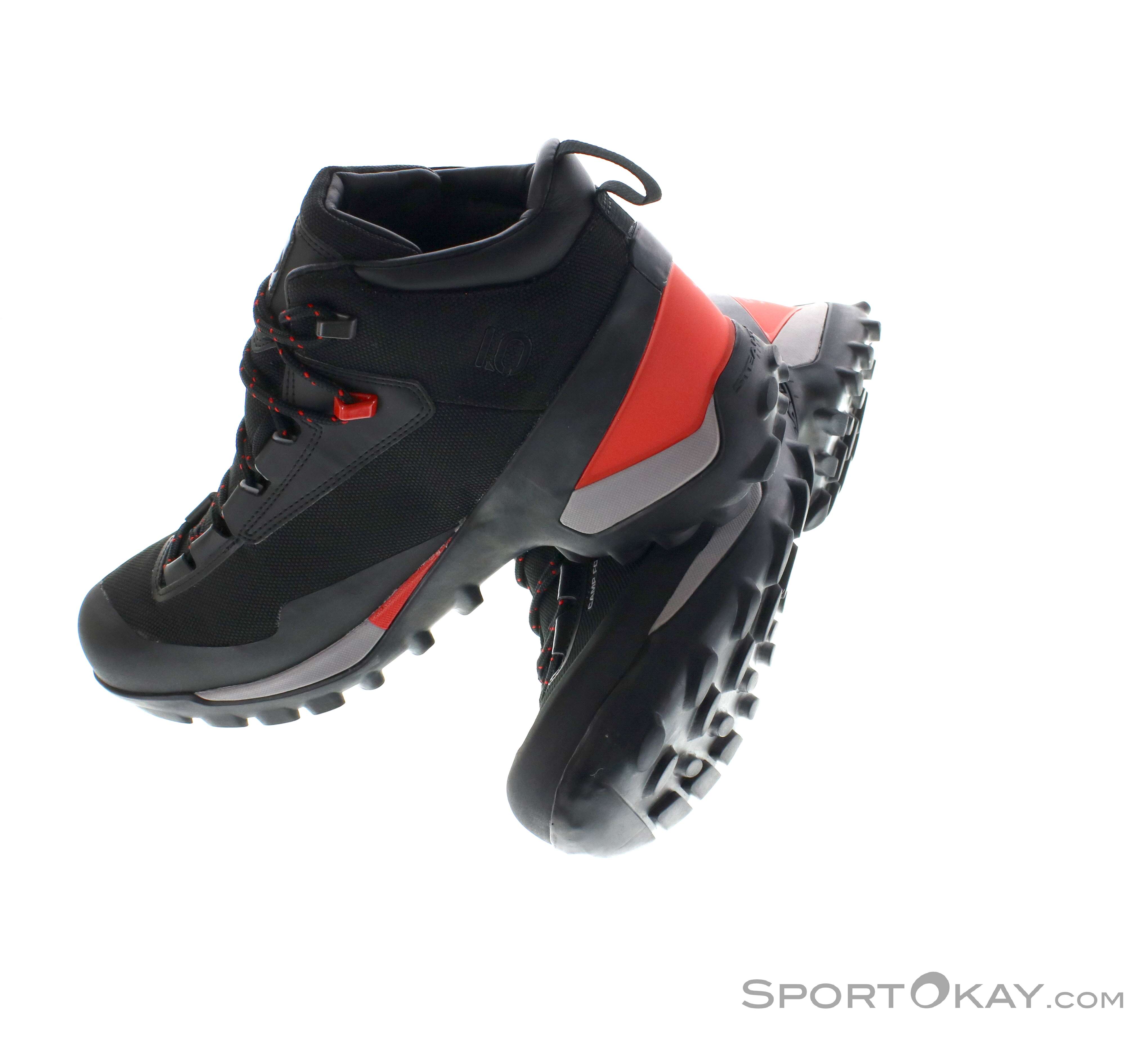 Five‎ Ten Camp Four Mid GTX Hiking Boots Men Size 13 Black Red Gore-Tex 5224 Five Ten Camp Four GTX Leather Mens Hiking Boots Gore-Tex  main image 3