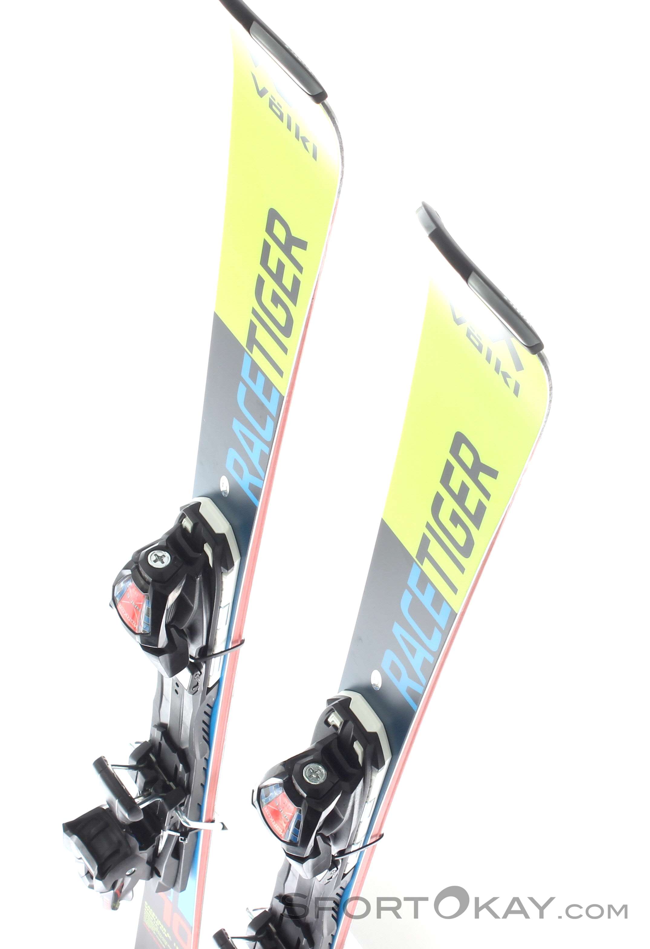 Völkl Racetiger Speedwall SL R + Race 10 Youth Ski Set 2018