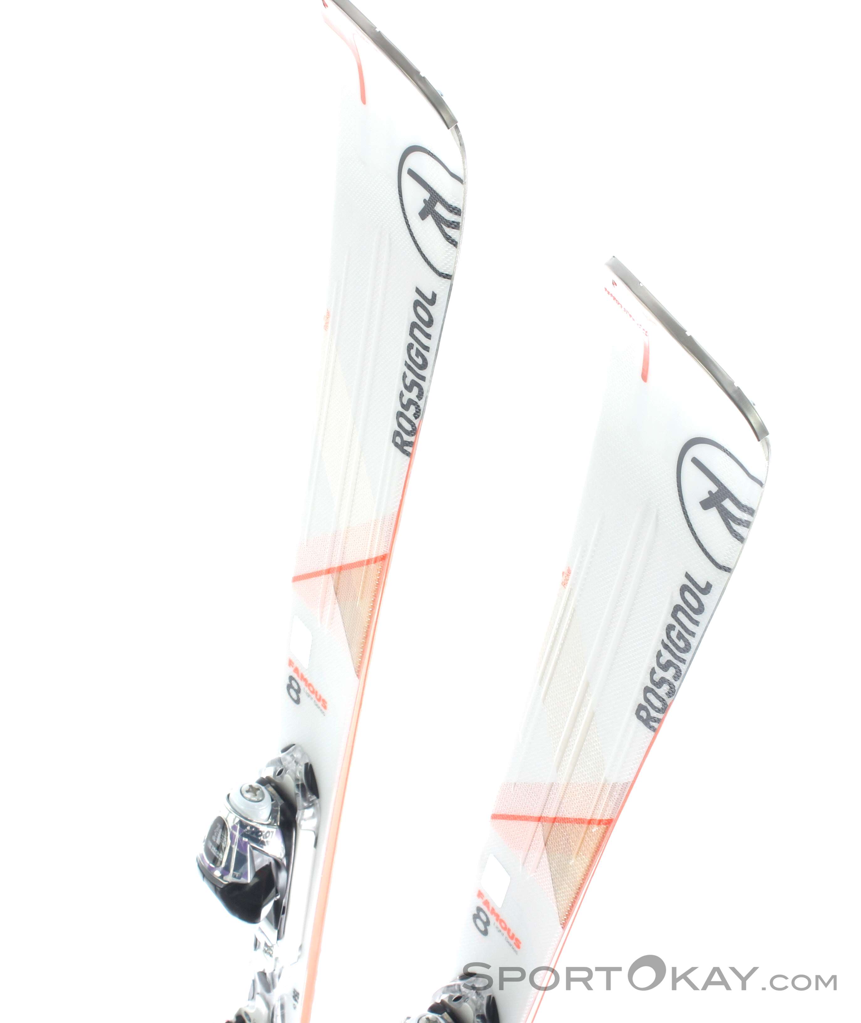 [送料無料]ROSSIGNOL Famous 8 レディーススキーセット美品です Rossignol Famous 8 + XPress W11 Womens Set Sci 2018 - Alpine Skis