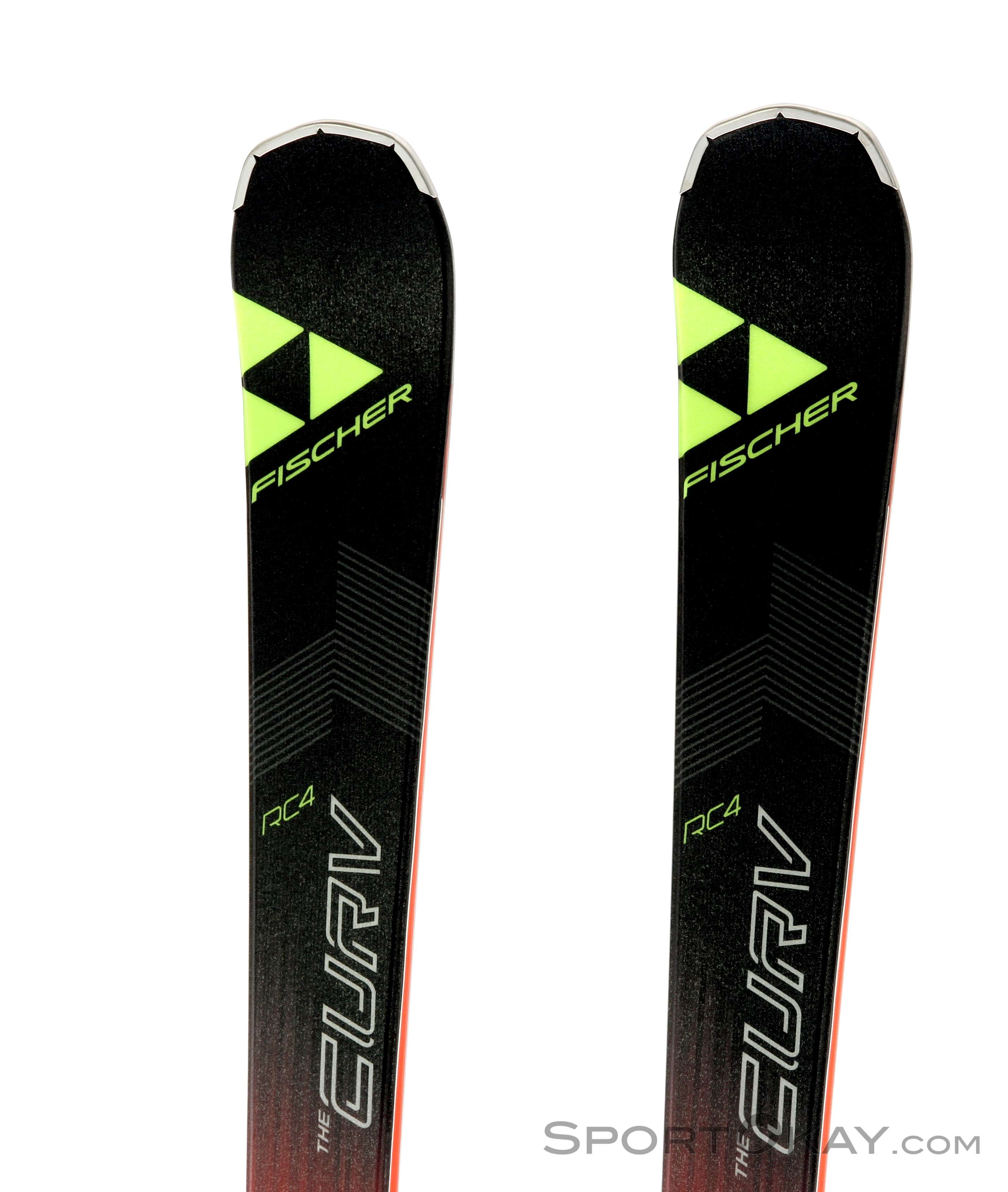 Fischer RC4 The Curve TI + RC 4 Z11 PR Ski Set 2018 - Alpine Skis