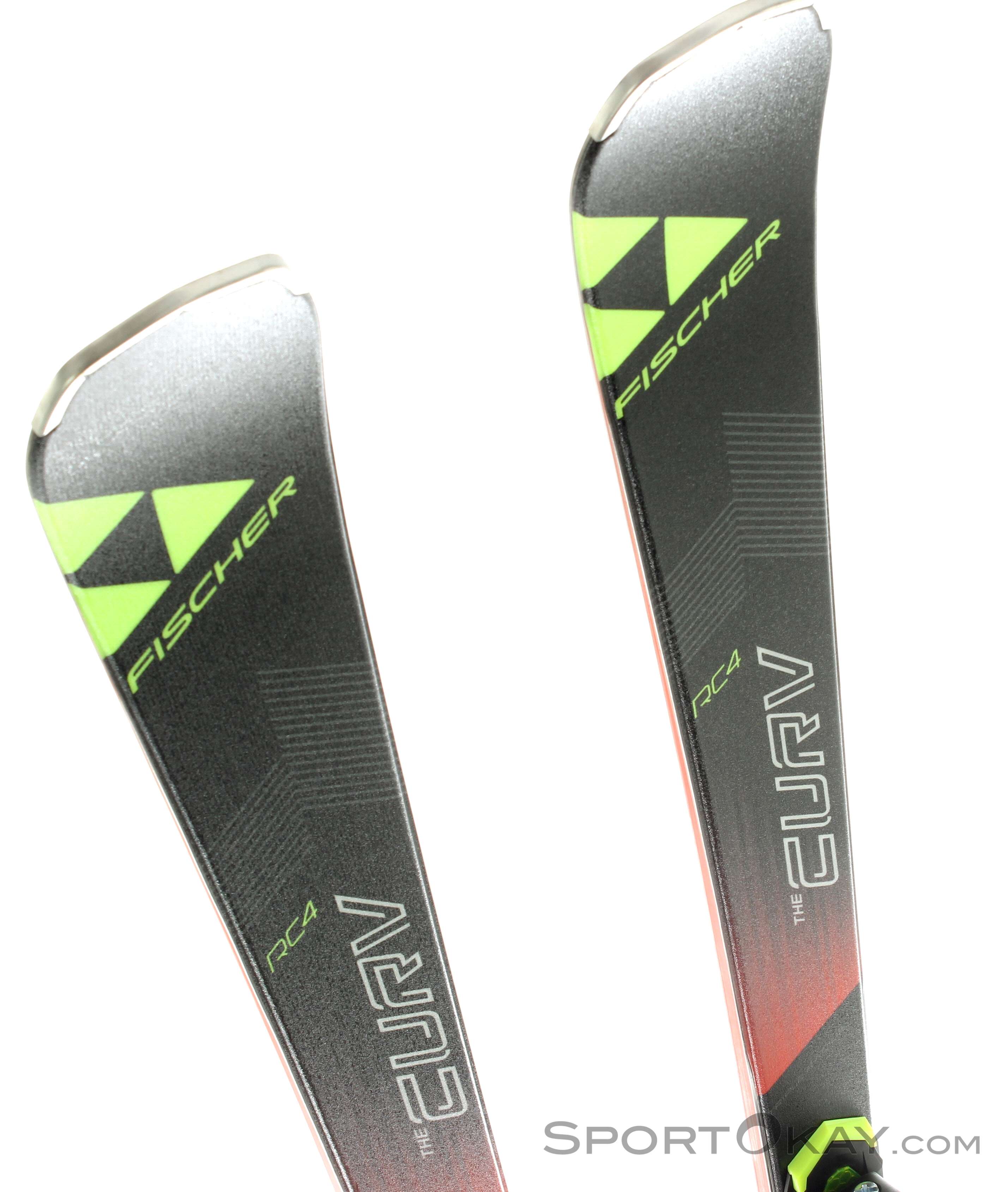 Fischer RC4 The Curve TI + RC 4 Z11 PR Ski Set 2018 - Alpine Skis