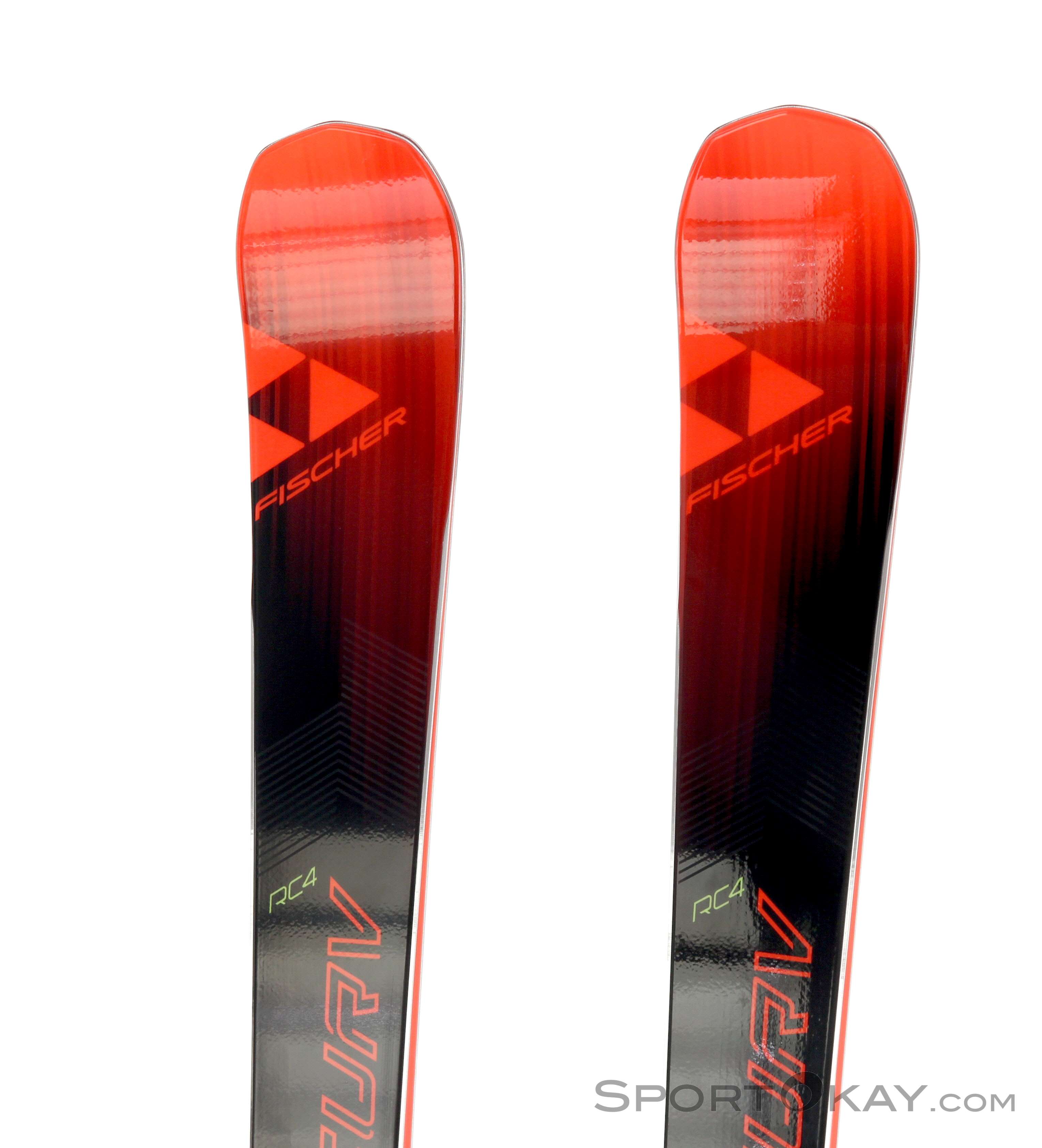 Fischer RC4 The Curv GT + RC4 MBS 13 Ski Set 2018 - Alpine Skis