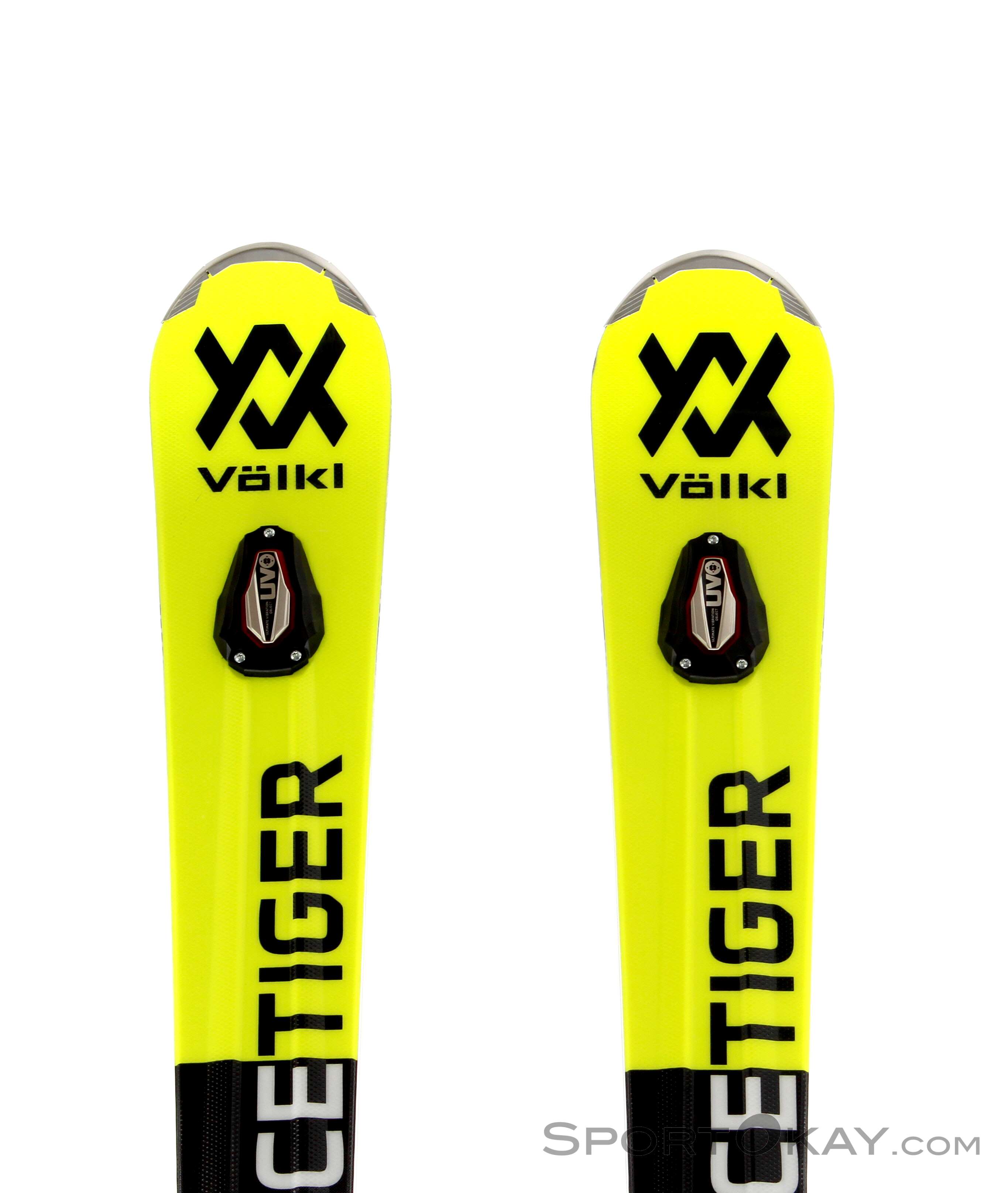 Völkl Racetiger SC + V Motion 12 GW Ski Set 2018 - Alpine Skis