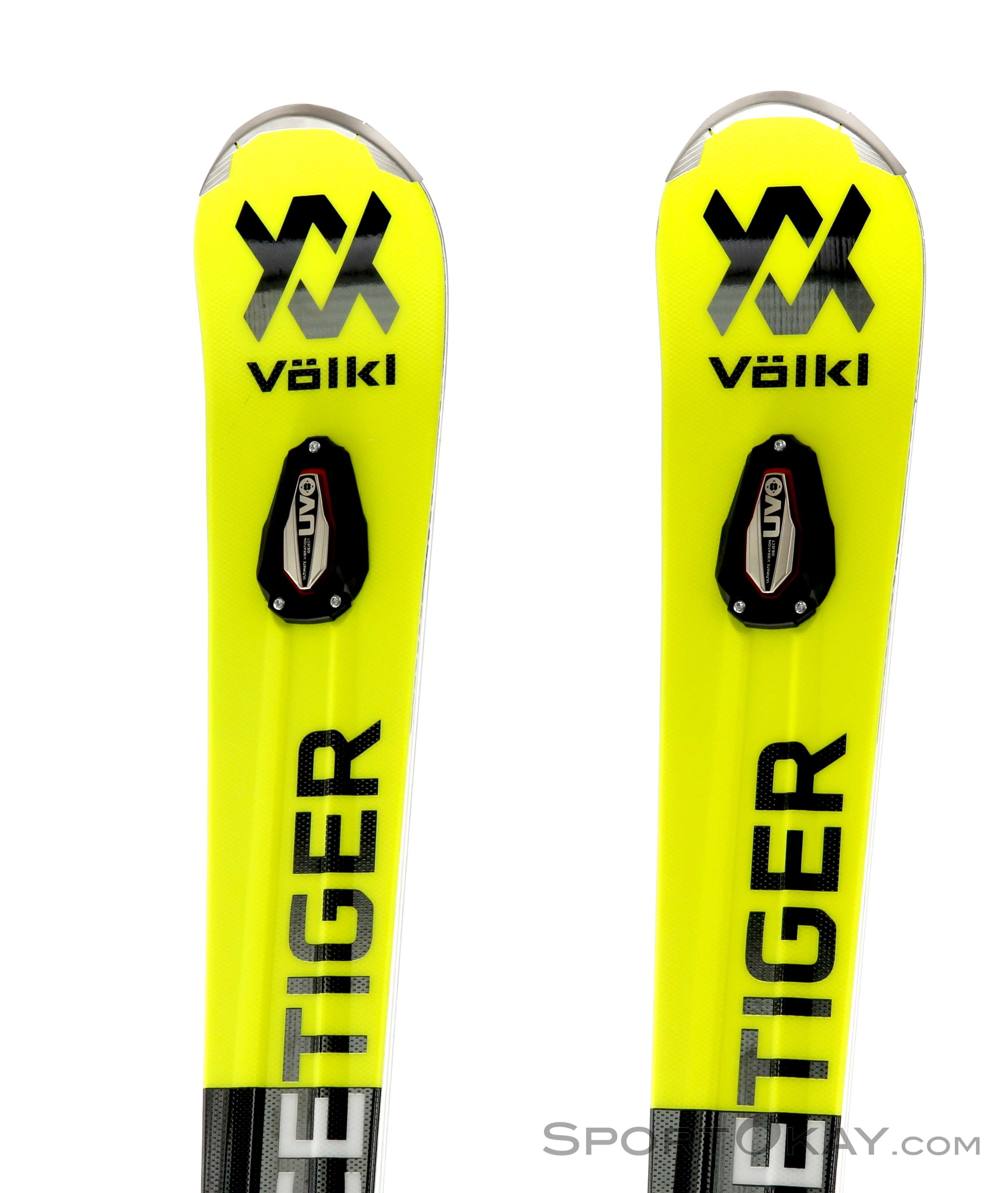 Völkl Racetiger SC + V Motion 12 GW Ski Set 2018 - Alpine Skis