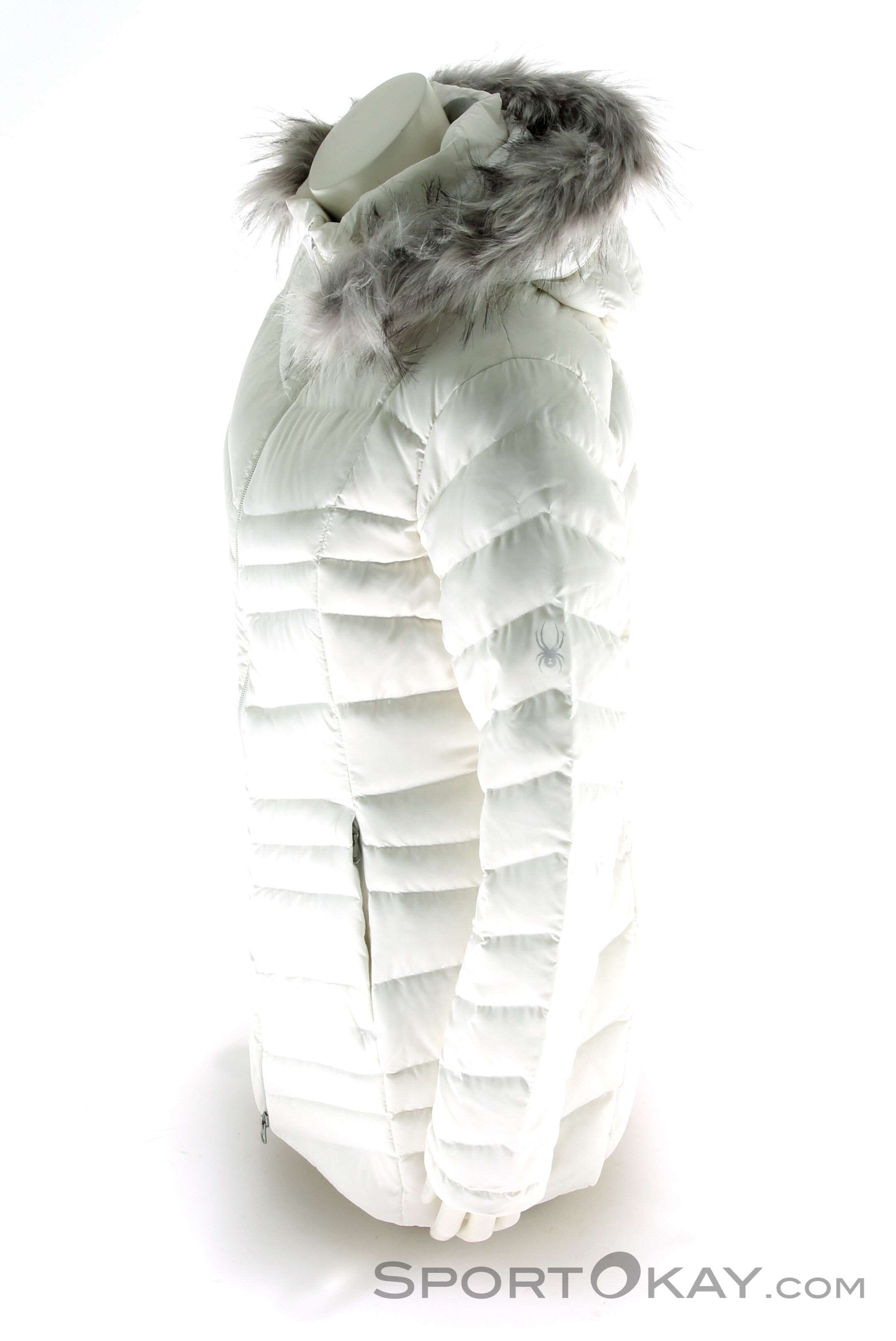 Spyder Women's Timeless Long Faux Fur Down Damen Daunenjacke