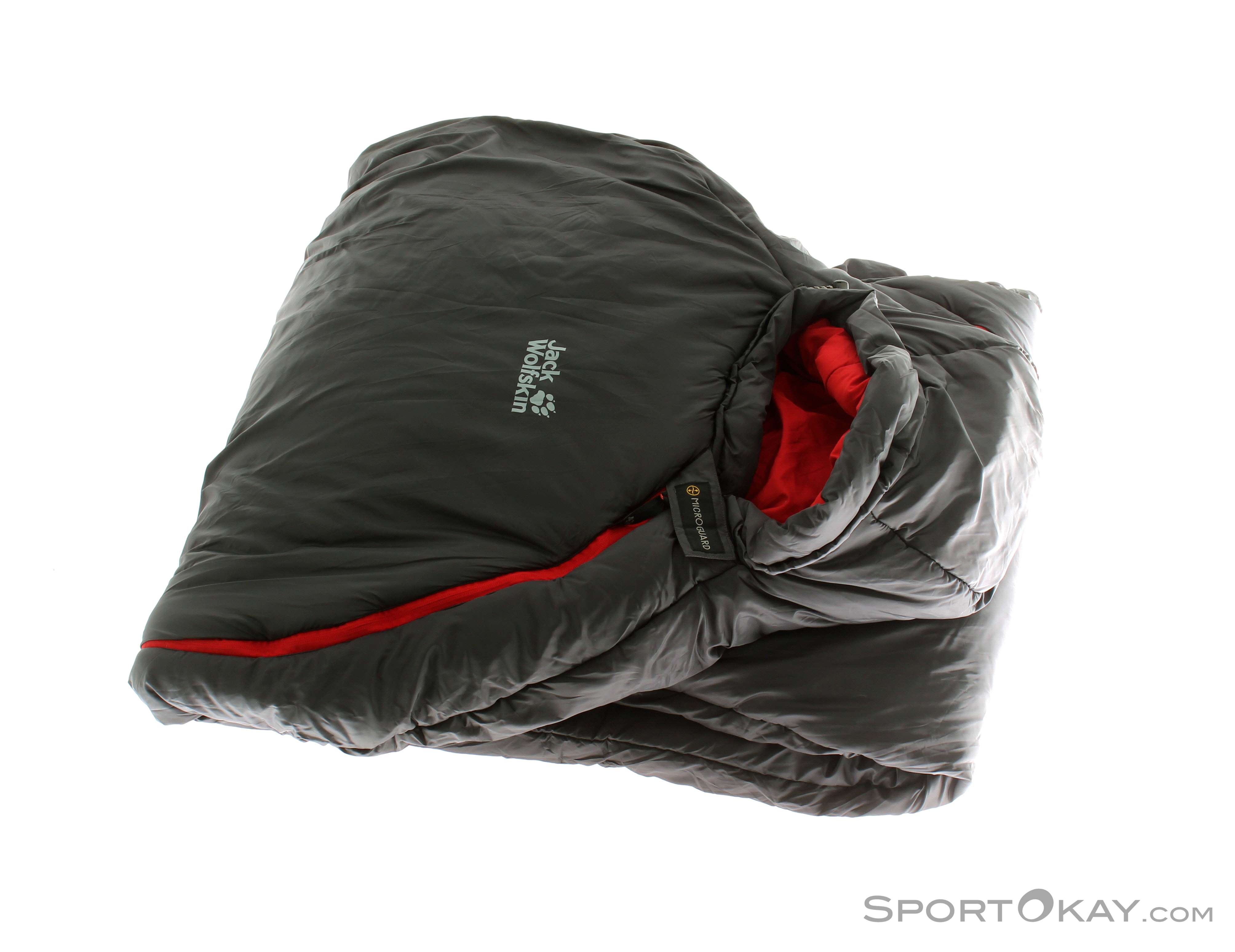 Jack Wolfskin Smoozip -7 Schlafsack - Schlafscke - Camping - Outdoor - Alle