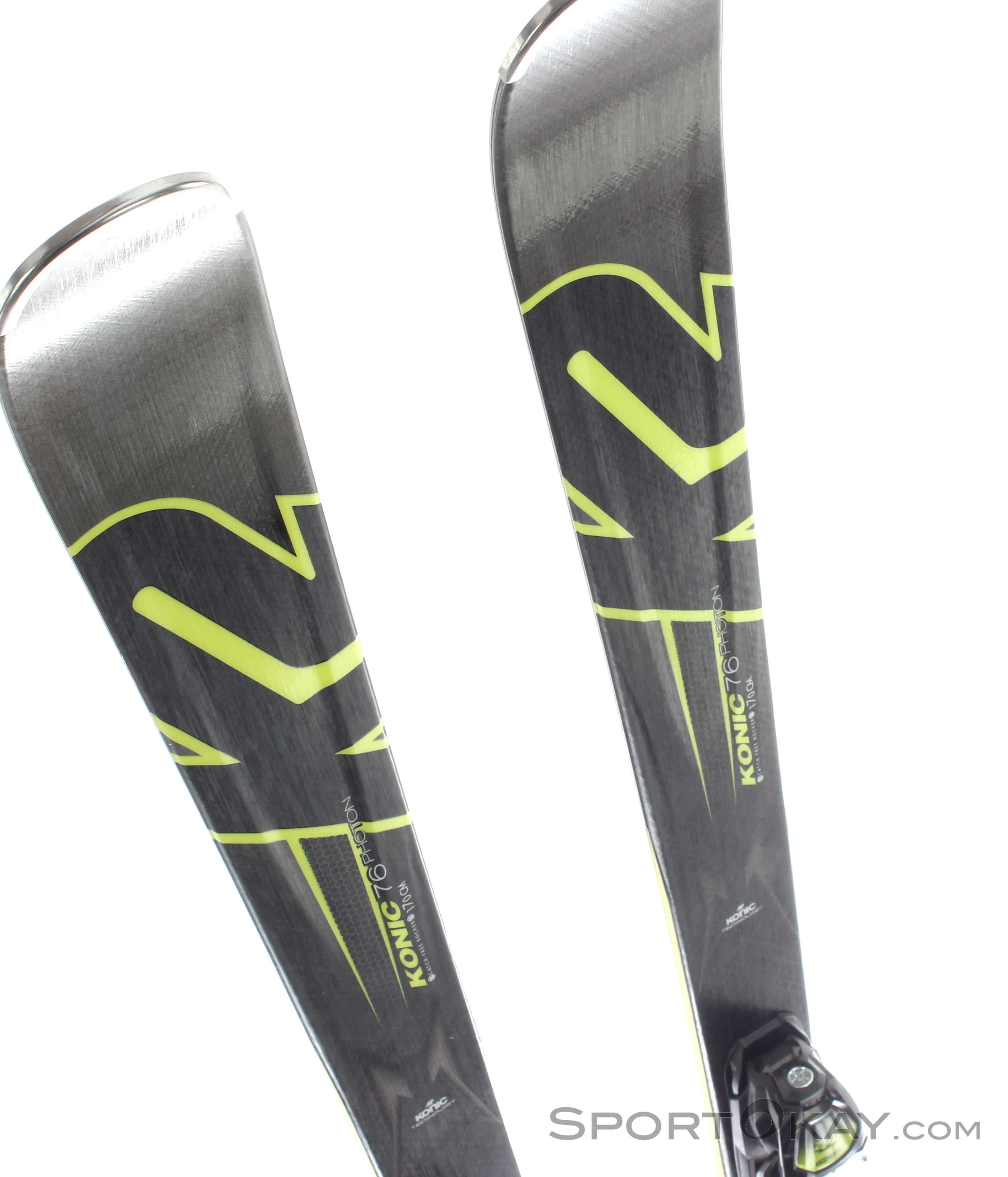 K2 Konic 76 Photon + Marker M2 10.0 10 QC Ski Set 2018