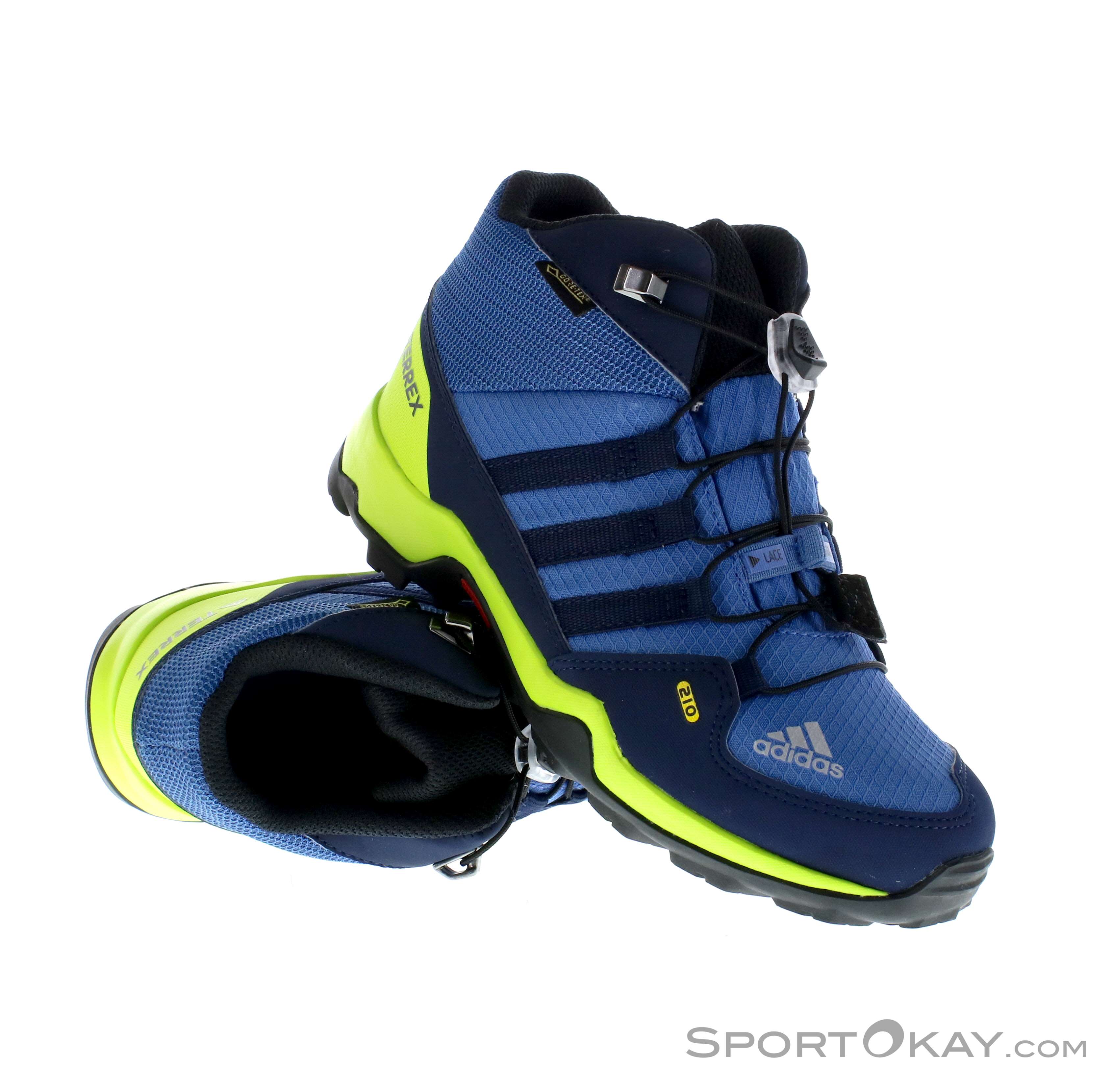 adidas Terrex Mid GTX Kids Hiking Boots Gore-Tex Trekking Shoes