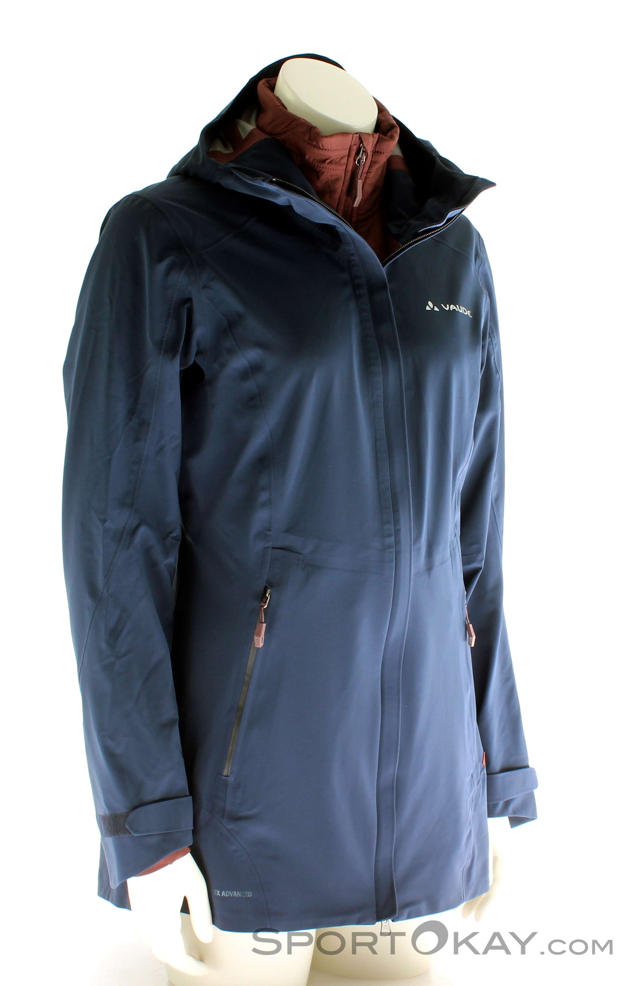 VAUDE Women's Idris 3in1 Parka IV dark sea a € 170,90 (oggi) | Migliori prezzi e offerte su