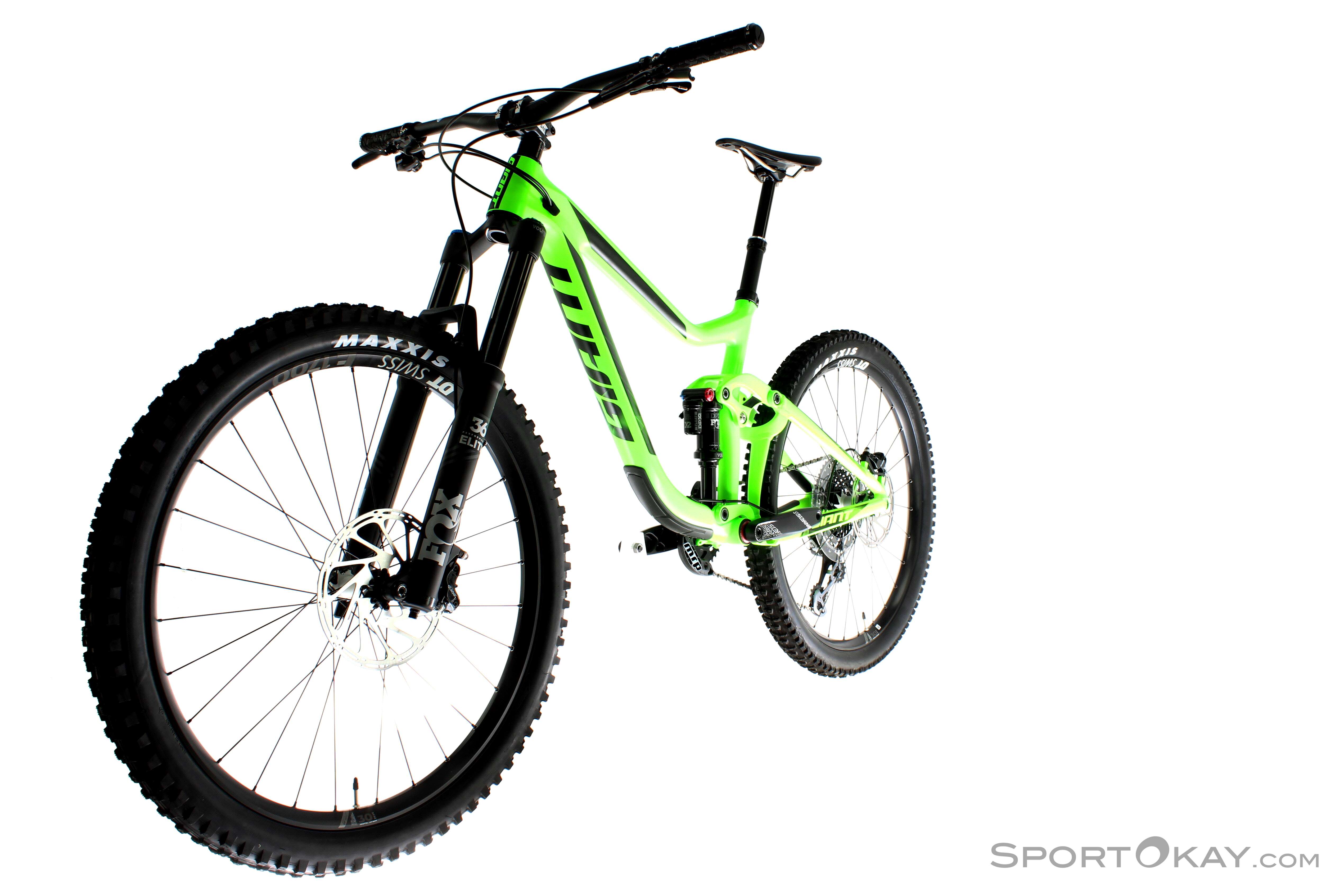 自転車本体 Giant reign Advanced1 2018\r
Size:S First Ride 2018 Giant Reign Advanced 1 - Mountain Bike