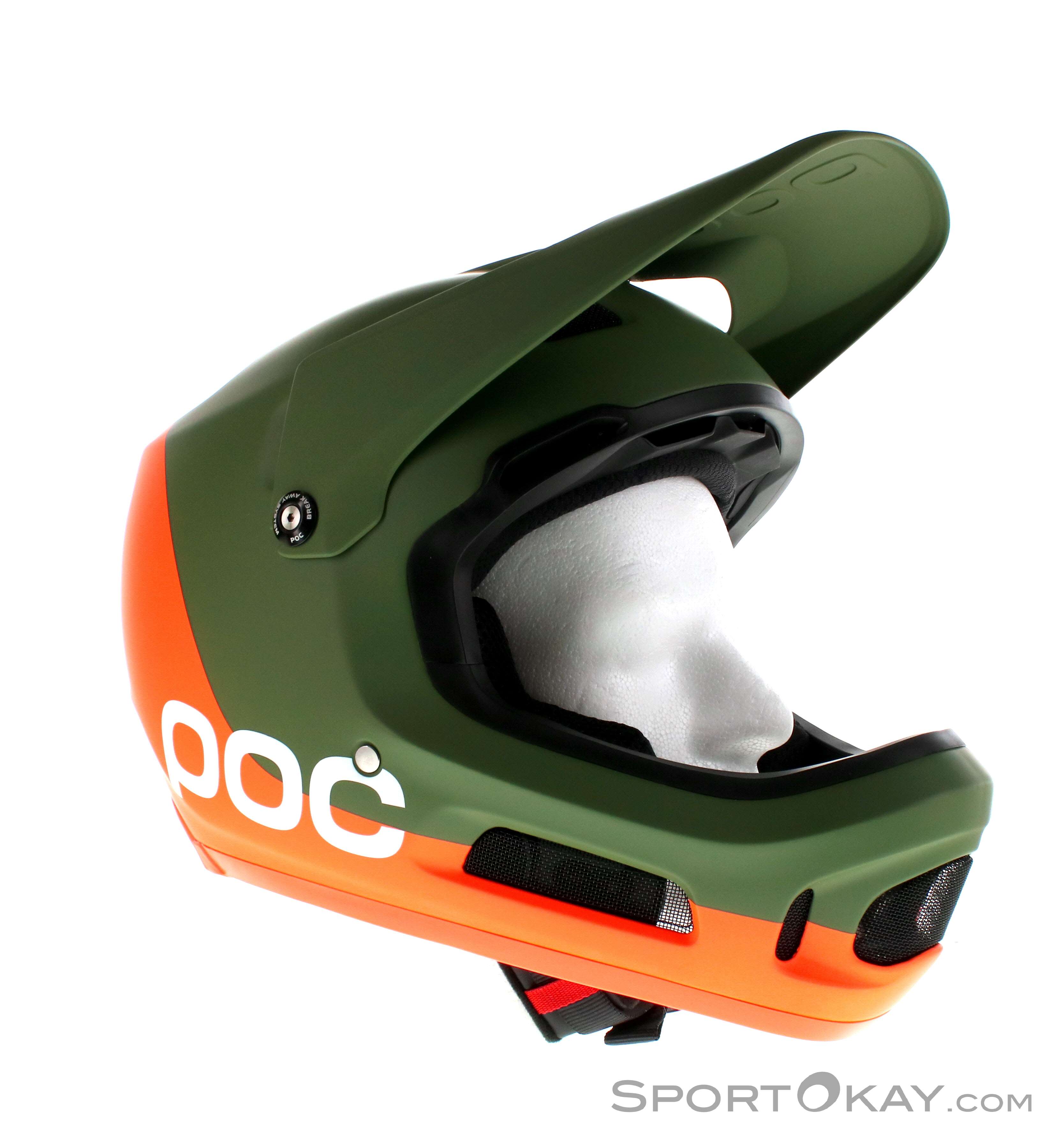POC Coron Air Spin Septane Green Downhill Helmet - Downhill & Freeride -  Helmets - Bike - All