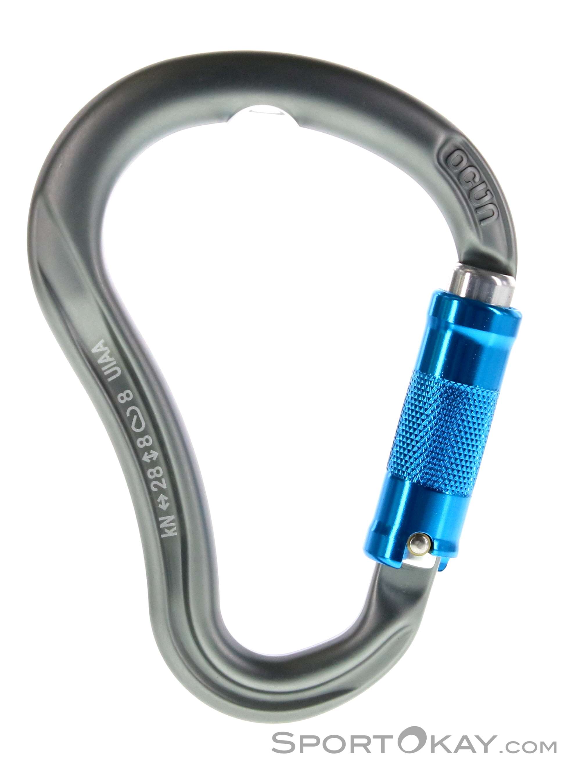 Ocun Harpy Triple HMS Locking Carabiner, Ocun, Blue, , , 0290-10017, 5637600693, 8591804635922, N1-01.jpg