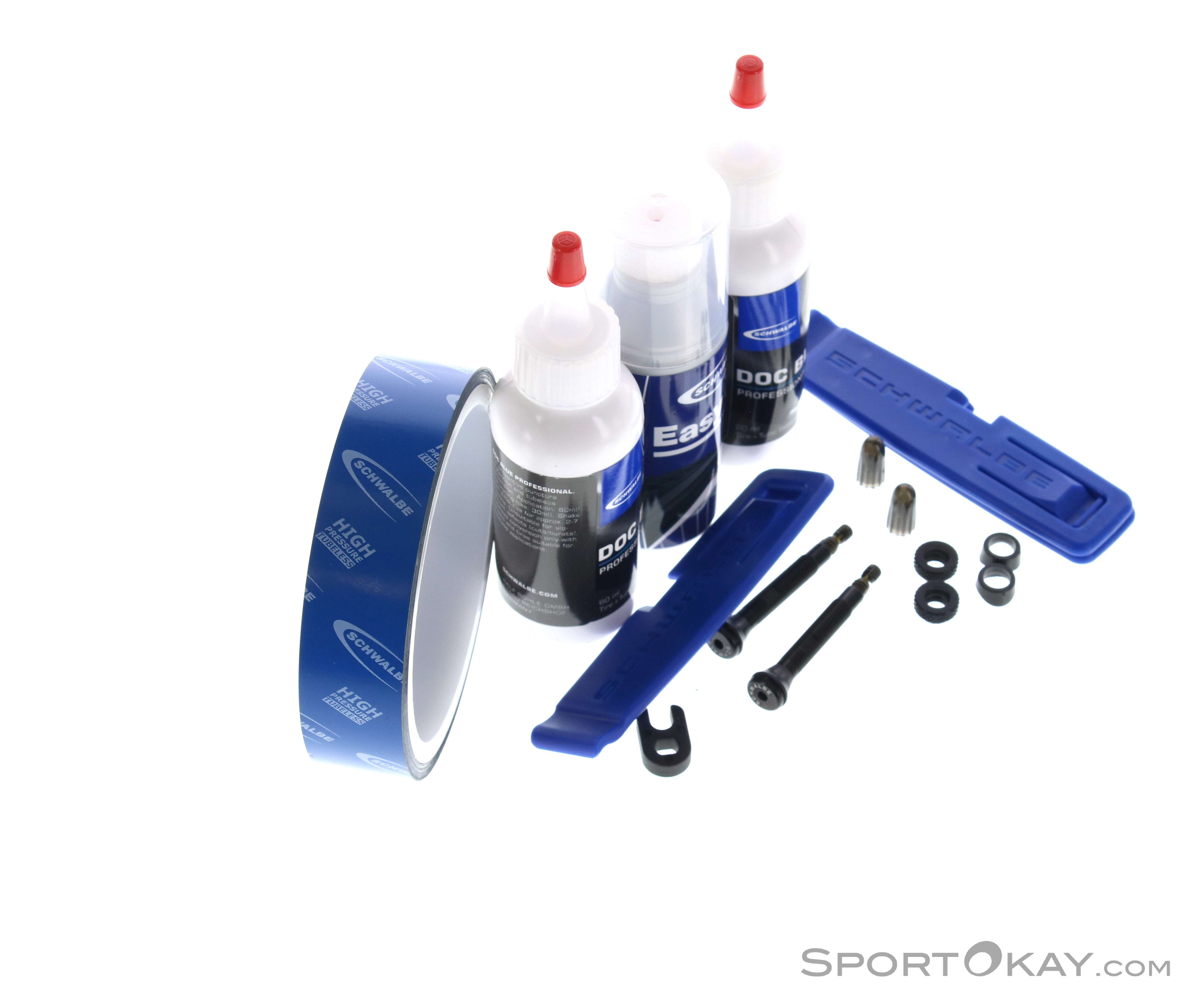 Schwalbe Tubeless Easy Kit Set Tire Repair Kits Tools Care