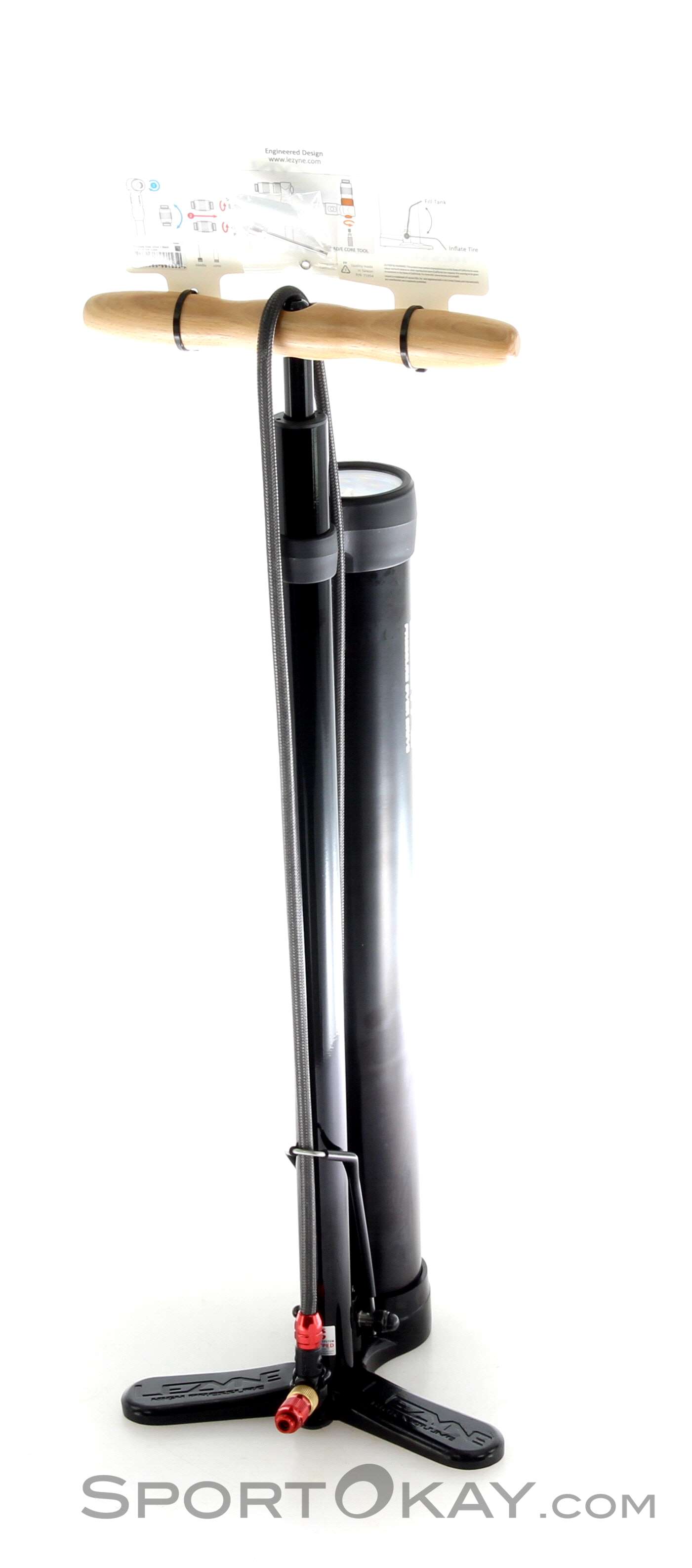 Over Drive Floor Pump For Tubeless Tires Lezyne Pressure Over