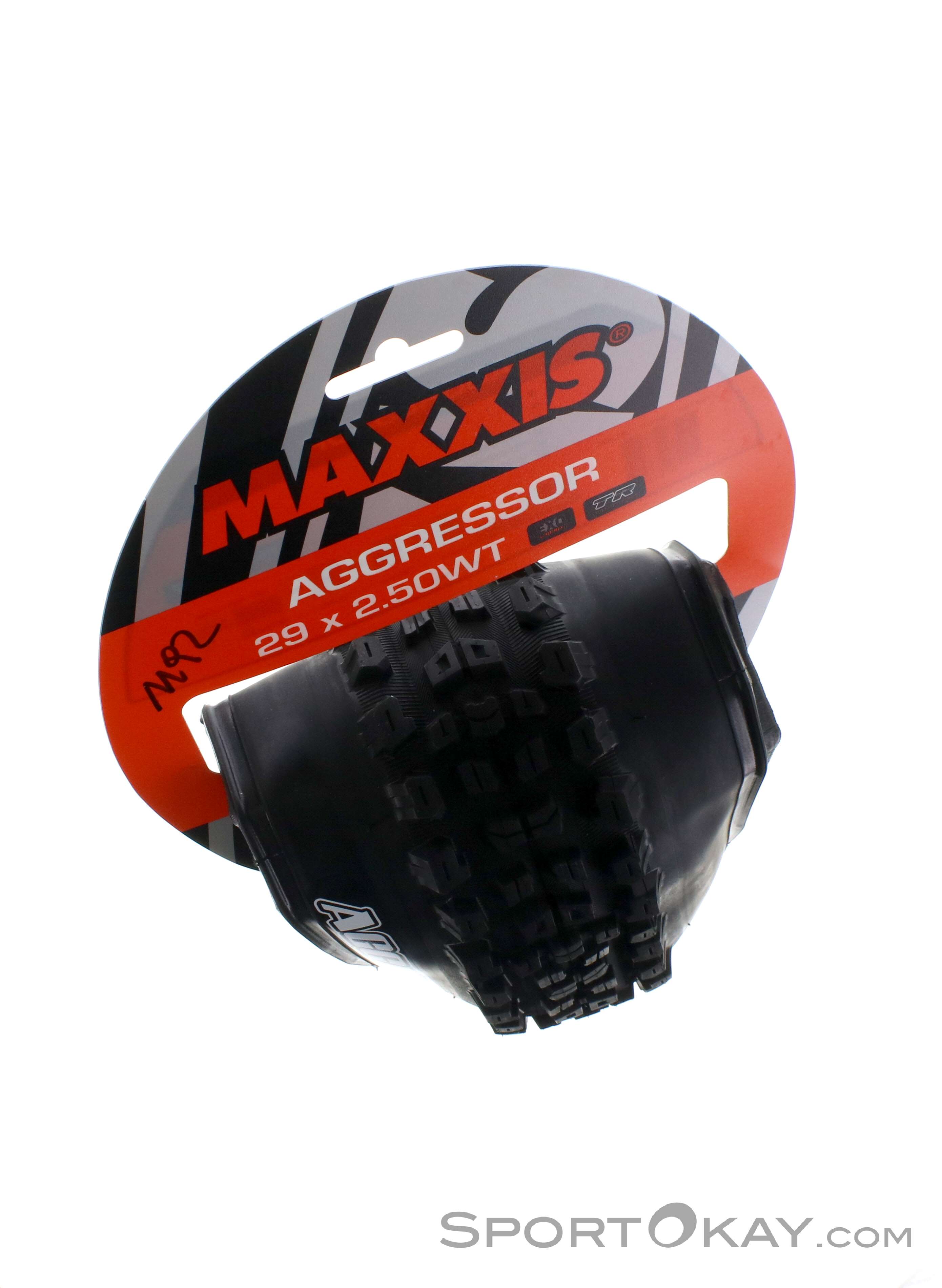 Maxxis Aggressor Trail 29 X 2.50 WT EXO TR – Pneumatico Posteriore Tubeless Ready Per MTB