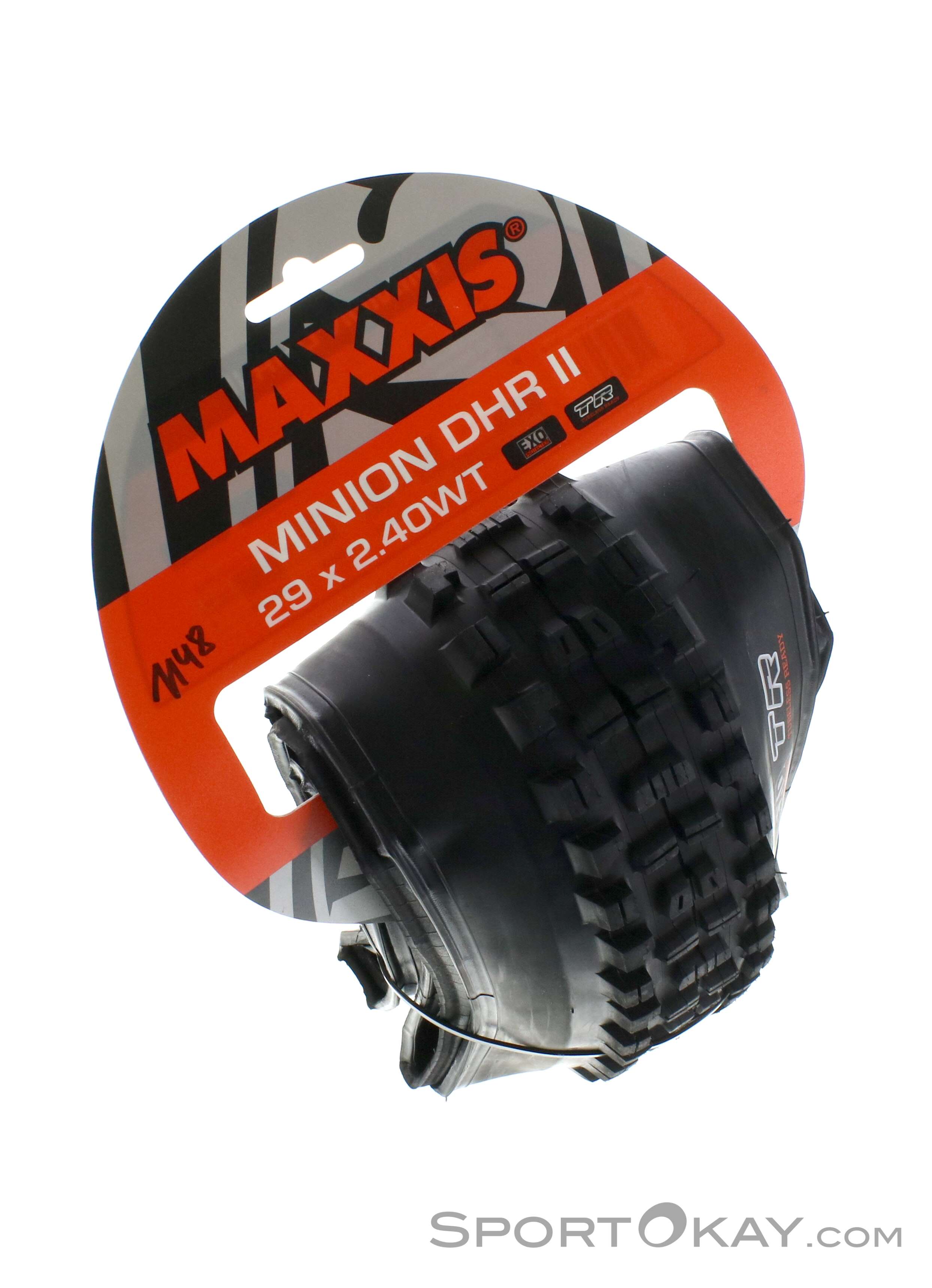 Maxxis Minion DHR II Dual TR EXO WT 29 x 2,40 Tire - Tire