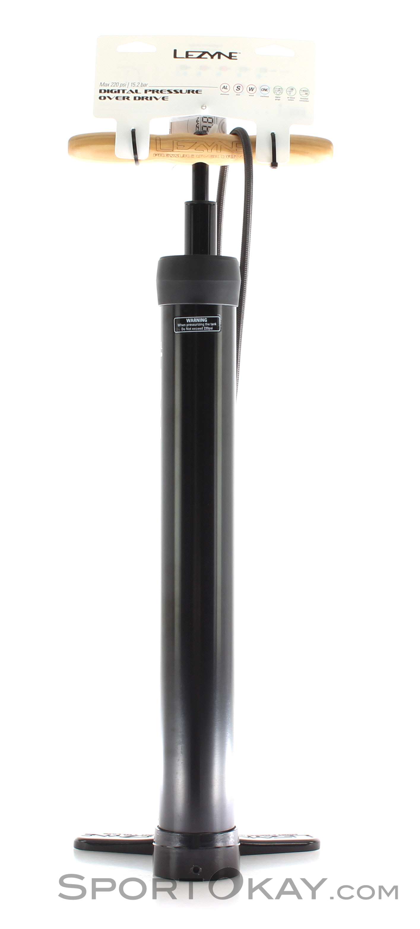 Lezyne Digital Pressure Over Drive Floor Pump Pump Tools