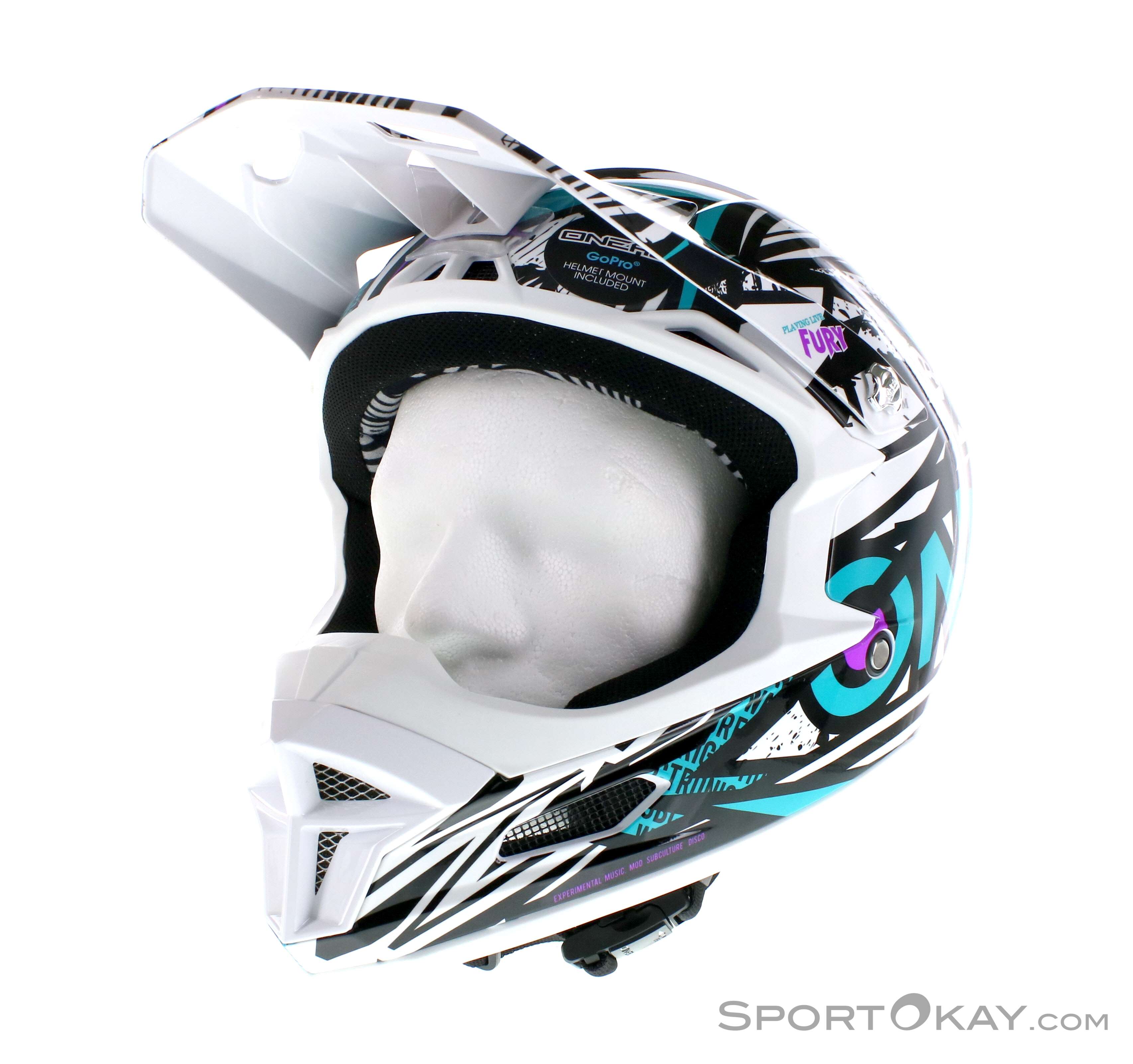 Oneal Fury RL Synthy Downhill Helmet Downhill Freeride