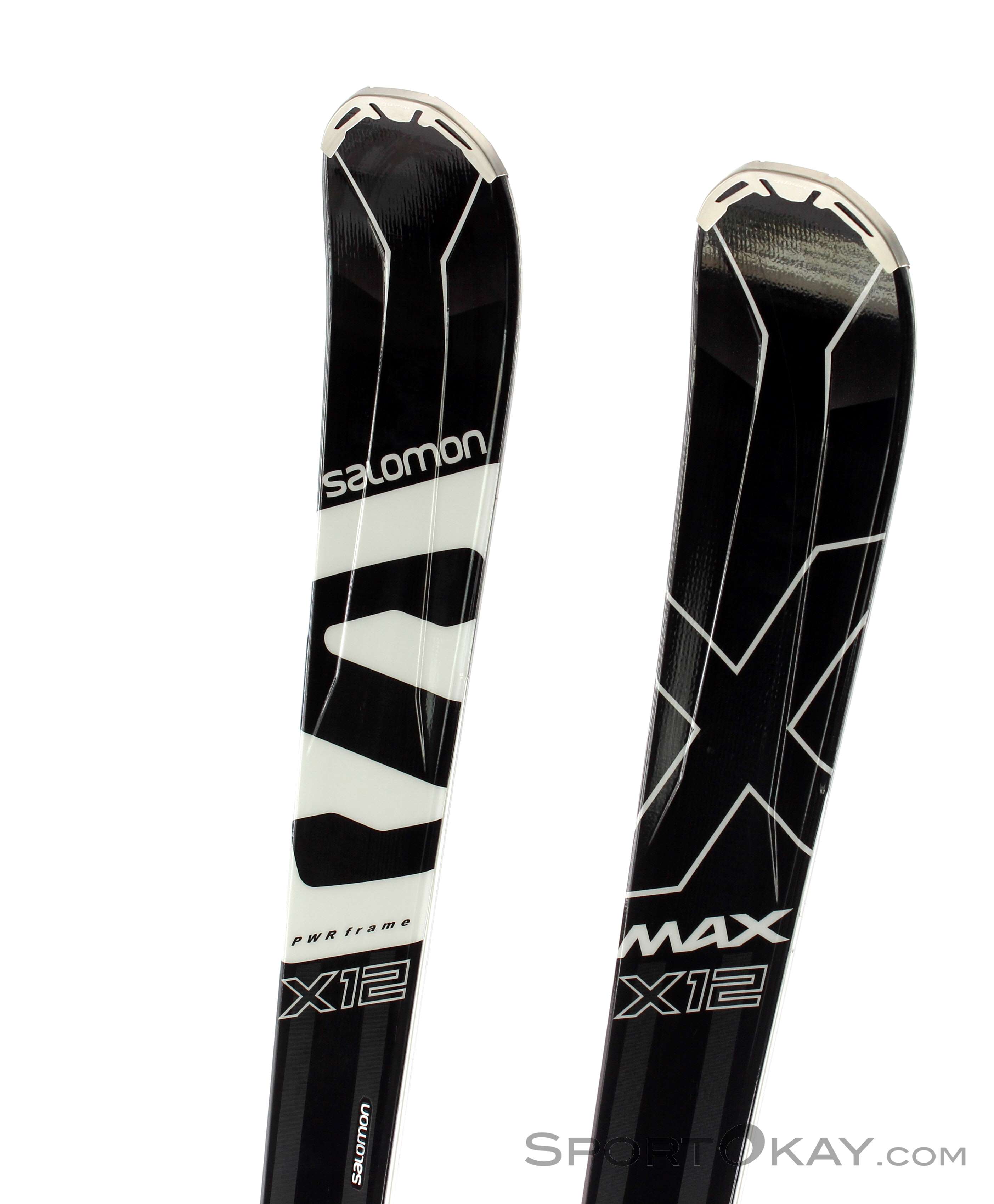 Amazon | 17-18 SALOMON X-MAX X12 + XT12 TI 165cm BLACK/WHITE