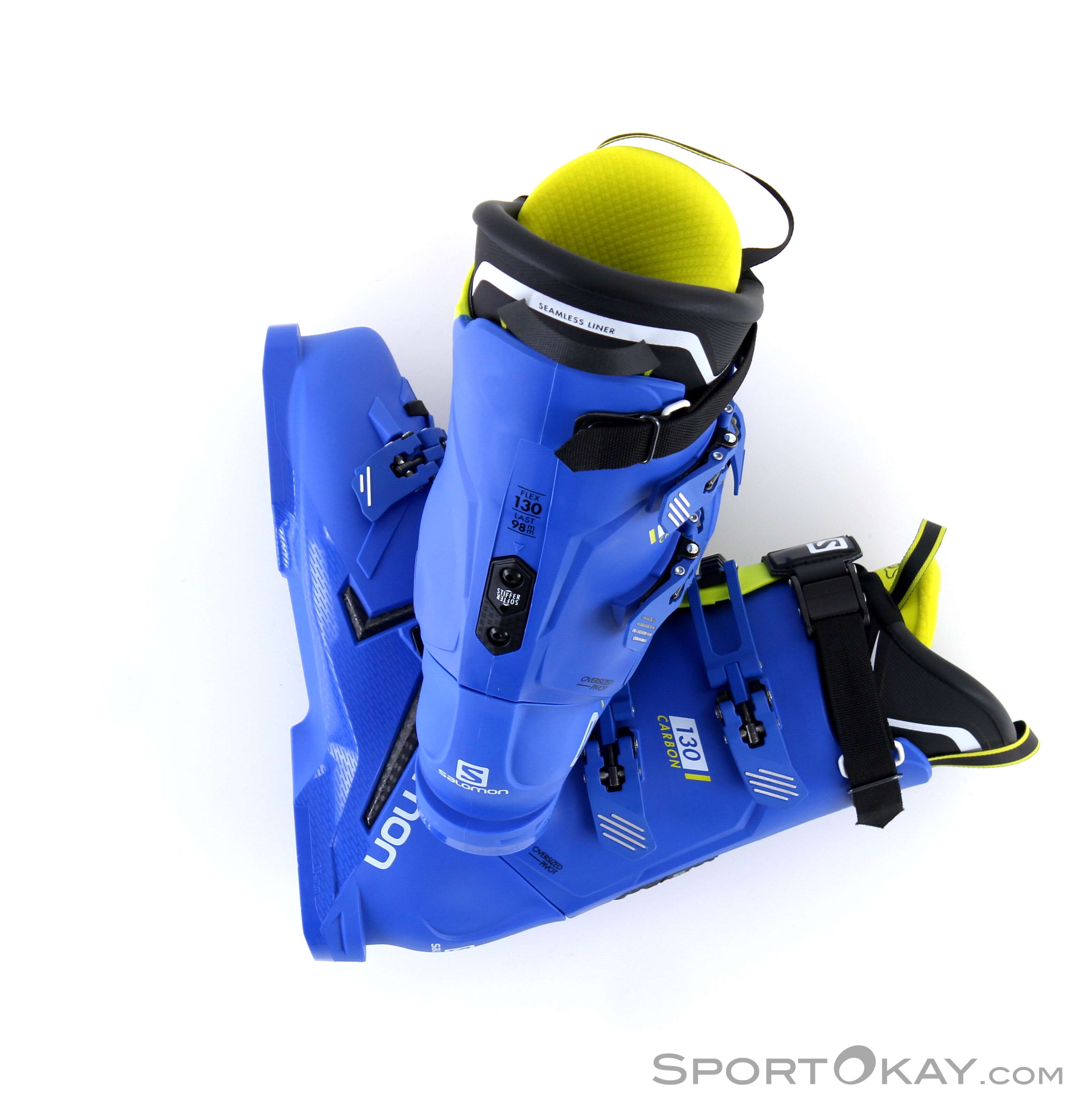 Salomon S Max 130 Carbon Mens Ski Boots - Alpine Ski Boots