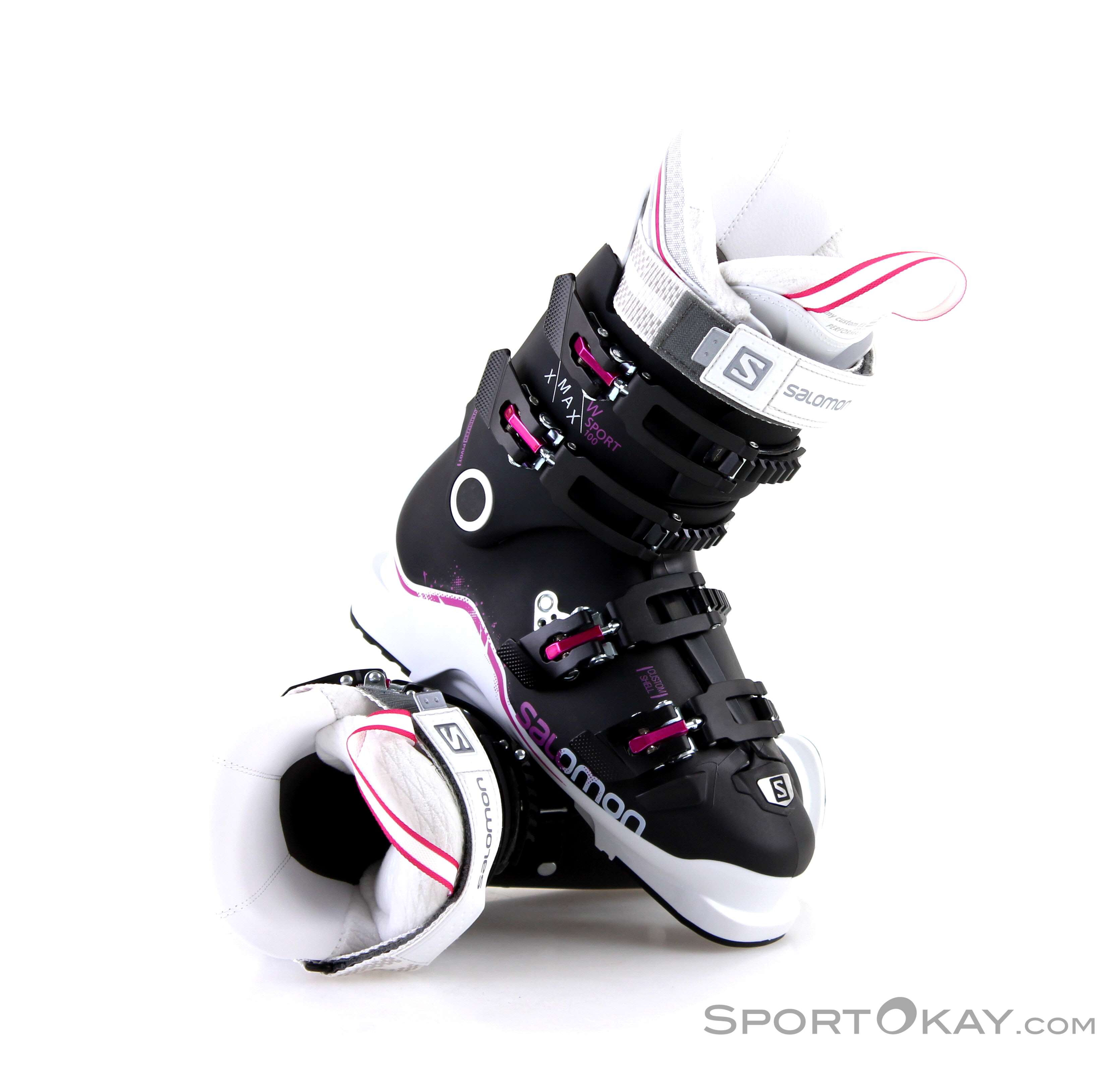 Salomon X Max Sport 100 Womens Ski Boots - Alpine Ski Boots - Ski Boots -  Ski \u0026 Freeride - All
