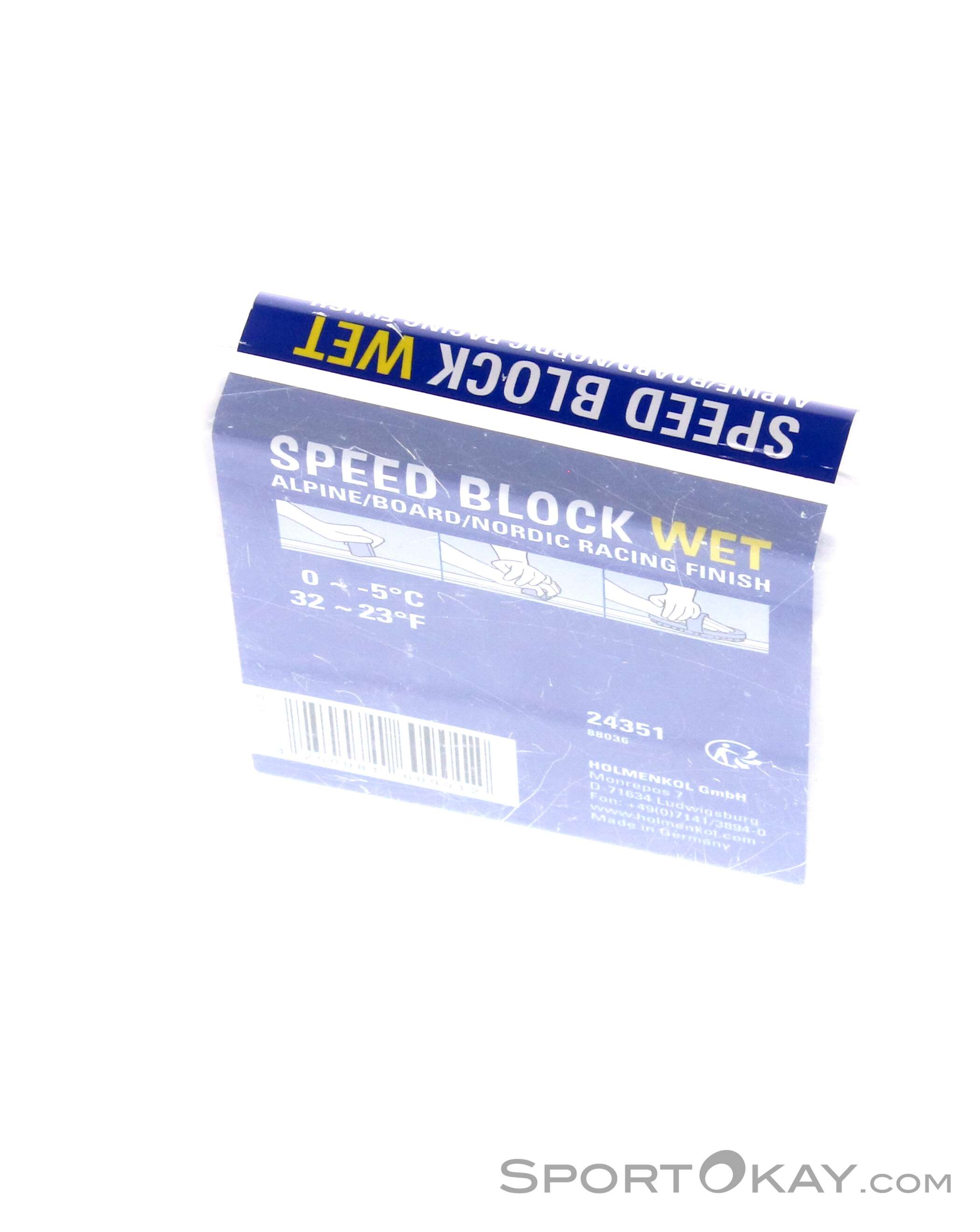 Holmenkol Speedblock Wet 15g Wachs - Wachs - Skipflege