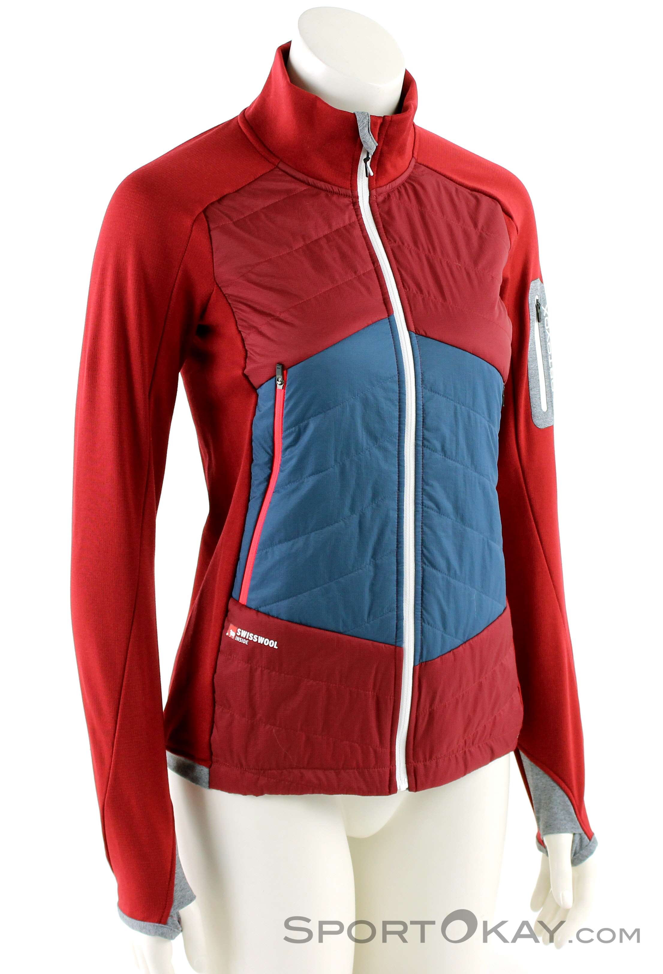 Ortovox Swisswool Piz Roseg Jacket Womens Ski Touring Jacket