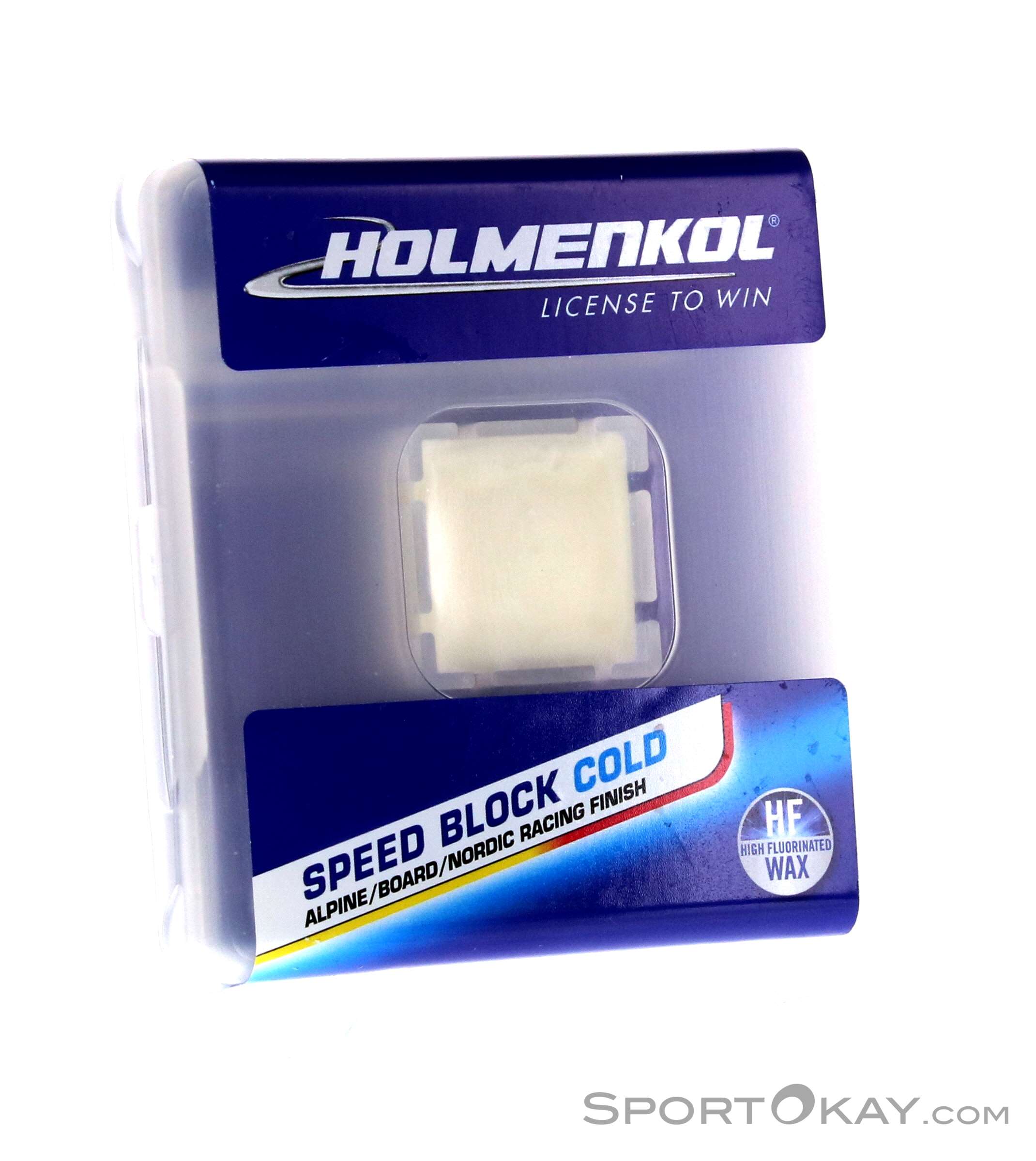HOLMENKOL スピードブロック WET 15g [レーシング用ワックス]