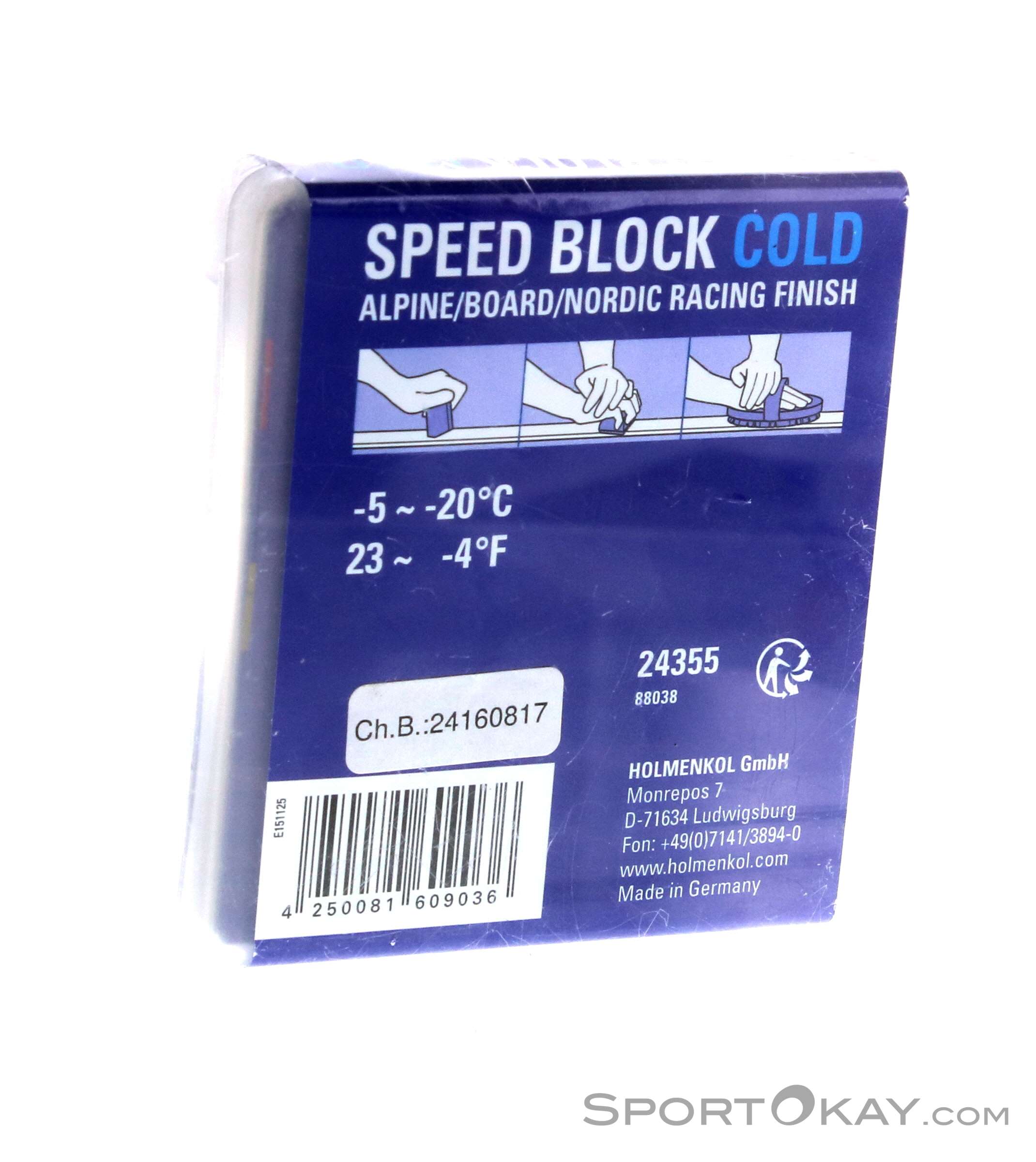 Holmenkol Speedblock 15g Cold Wax - Wax - Ski Care - Ski