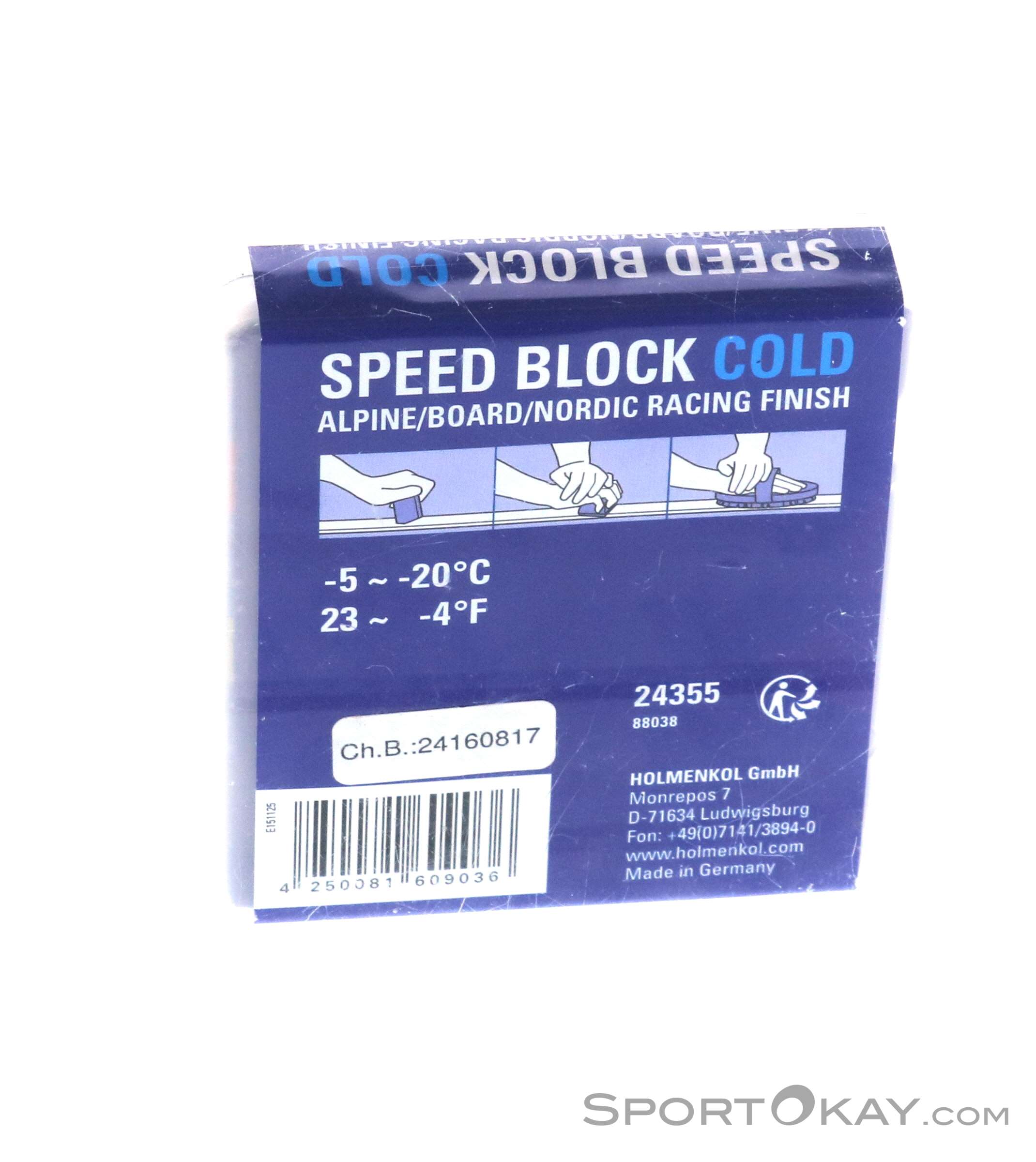 Holmenkol Speedblock 15g Cold Wax - Wax - Ski Care - Ski Holmenkol Speedblock 15g Cold Wax - Wax - Ski Care - Ski
