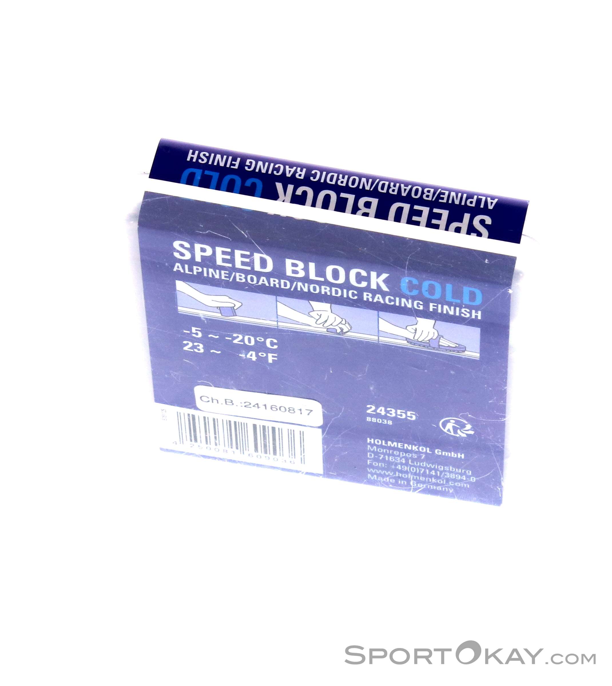 Holmenkol Speedblock 15g Cold Wax - Wax - Ski Care - Ski