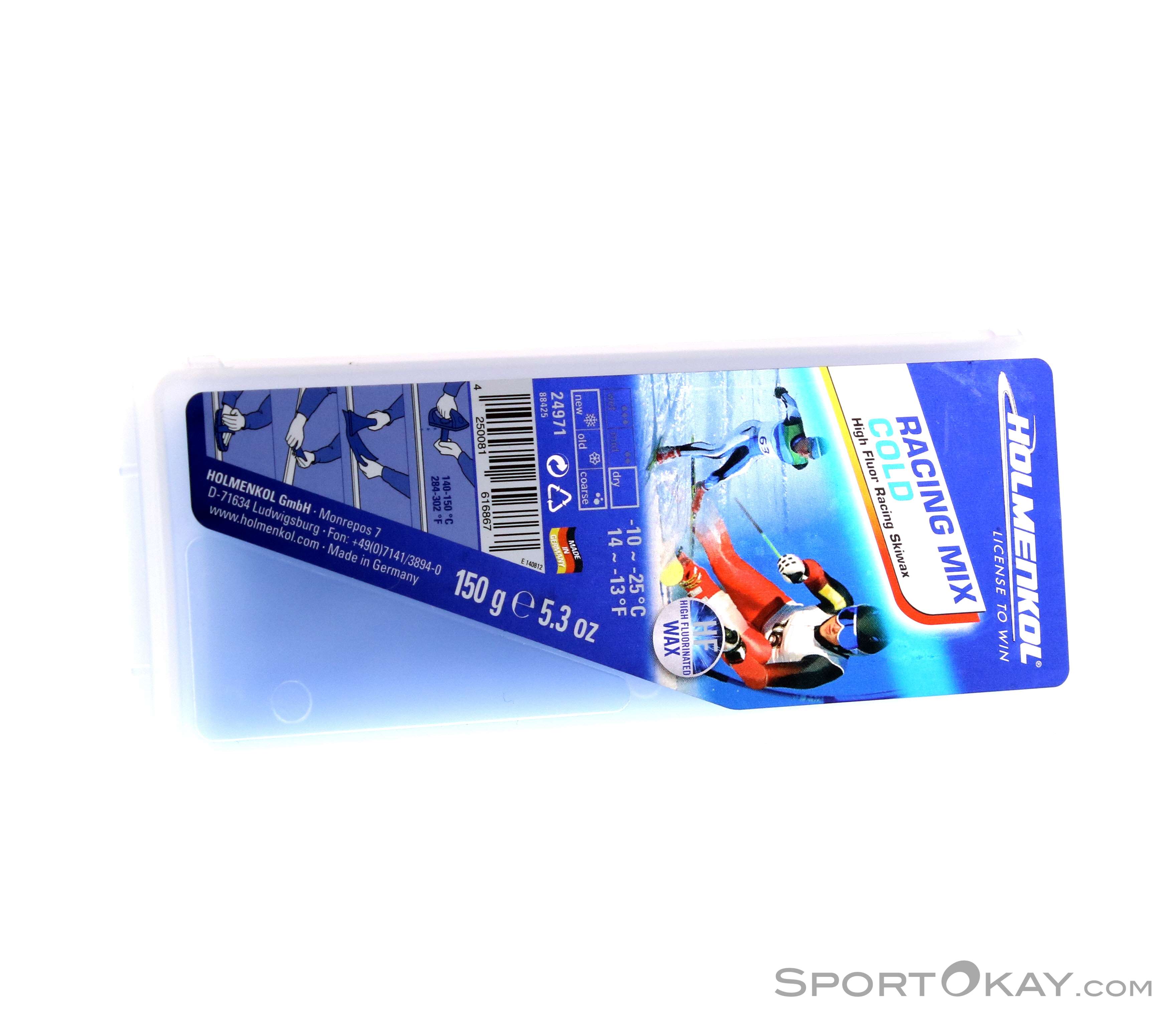 【UK✫】HOLMENKOL RACING MIX HF WAX 150g Buy Holmenkol HF Glider RacingMix COLD, 150g with free