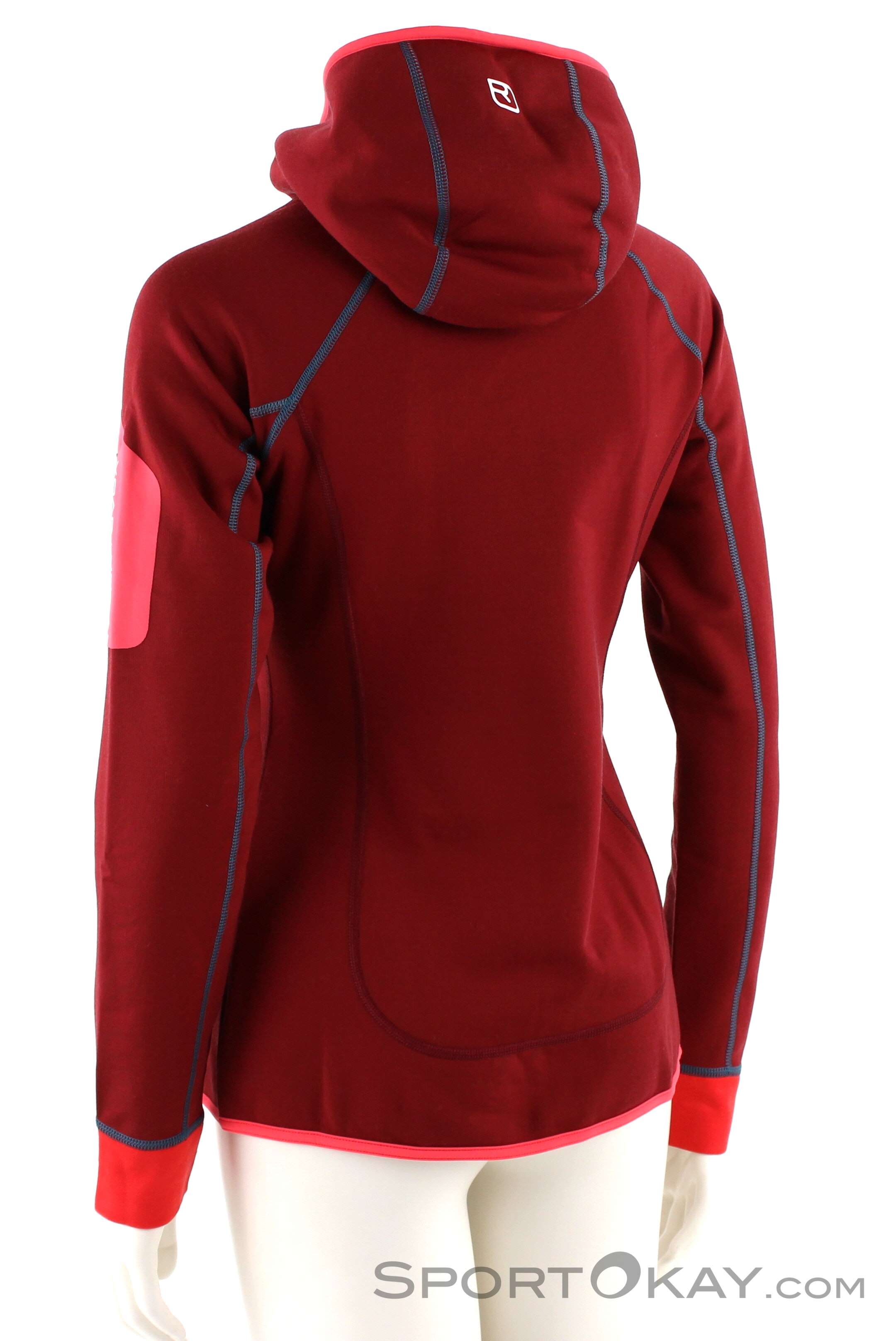 Ortovox Fleece Plus Hoody Womens Ski Touring Sweater Sweaters