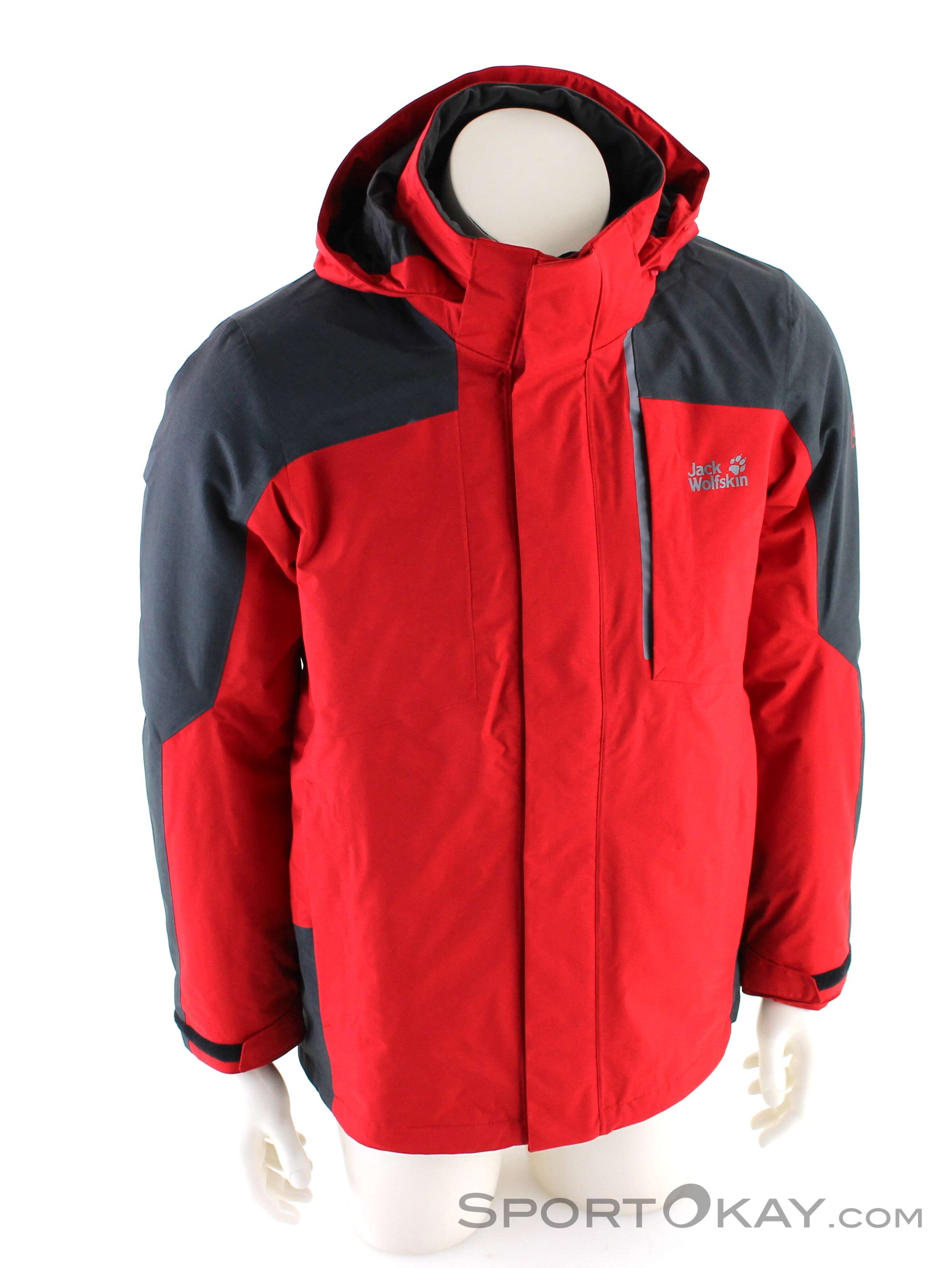 Jack Wolfskin - 【ゆみ】Jack Wolfskin スノーボードウエア DROMOVENTURE WT TEXAPORE MID M - cold coffee 43 - Men's